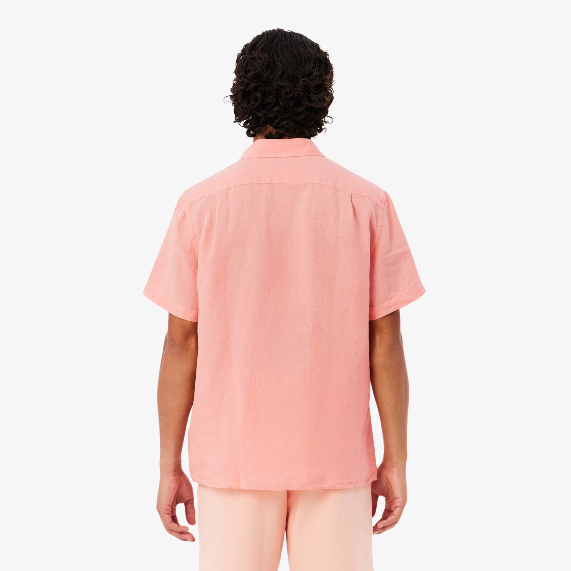 Εικόνα της Ανδρικό Κοντομάνικο Λινό Πουκάμισο