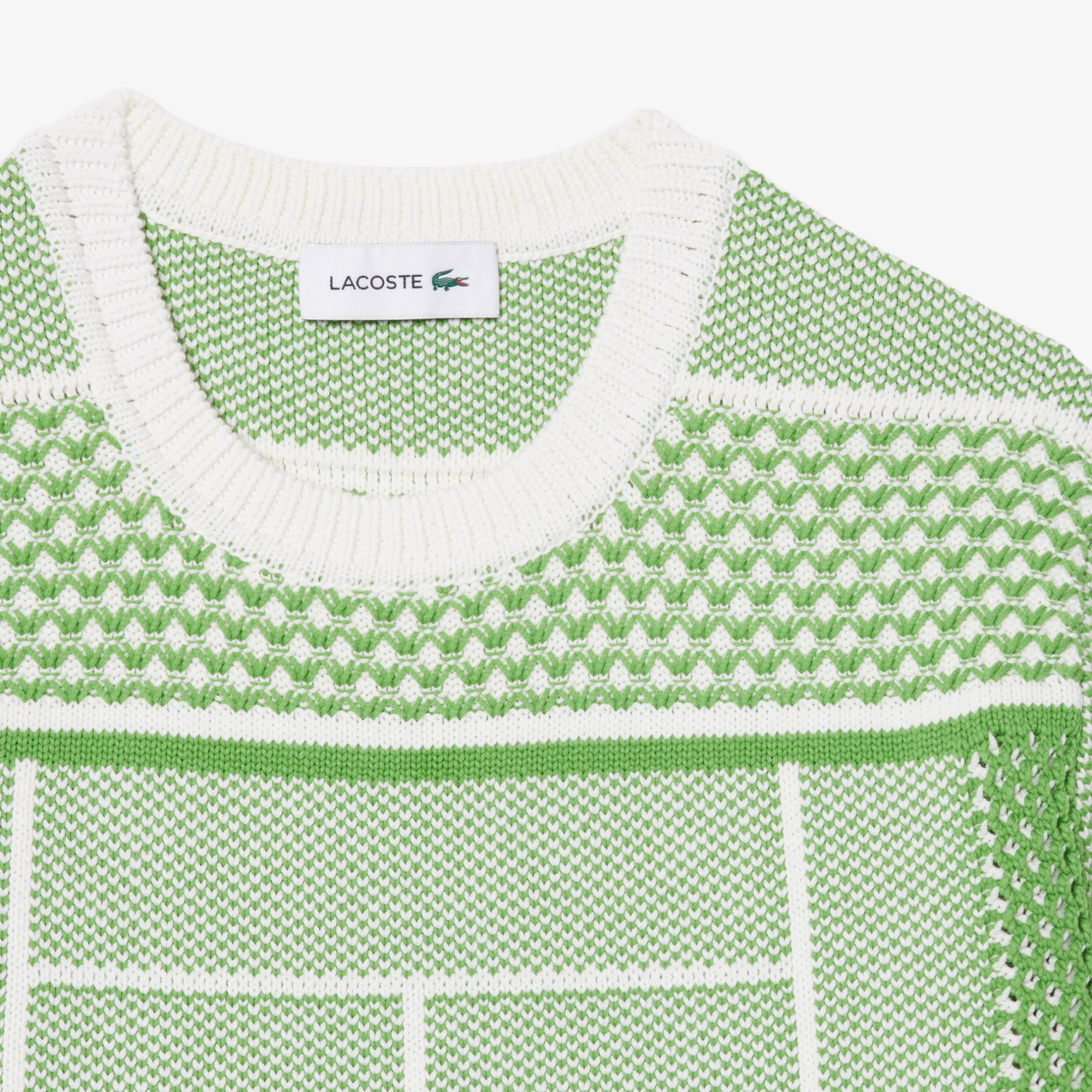 Εικόνα της Γυναικείο Tennis Court Jacquard Sweater Φόρεμα 