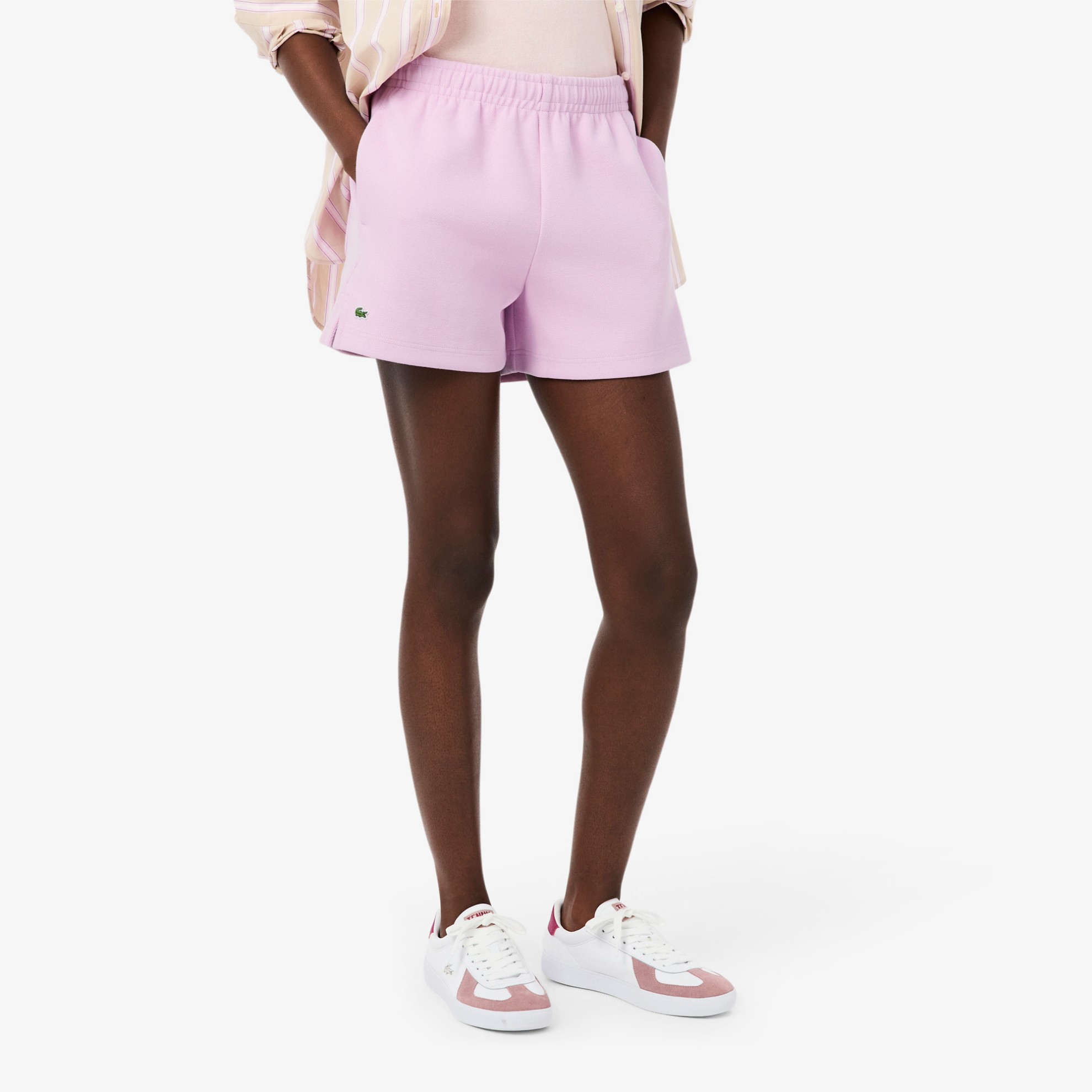 Εικόνα της Γυναικείο Double Face Piqué Σορτς