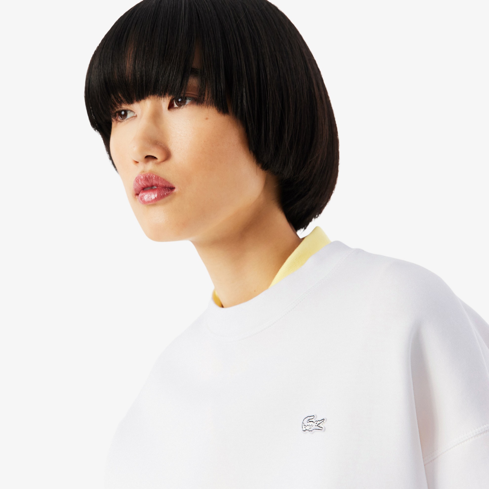 Εικόνα της Γυναικείο Oversized Double Face Jersey Φούτερ 