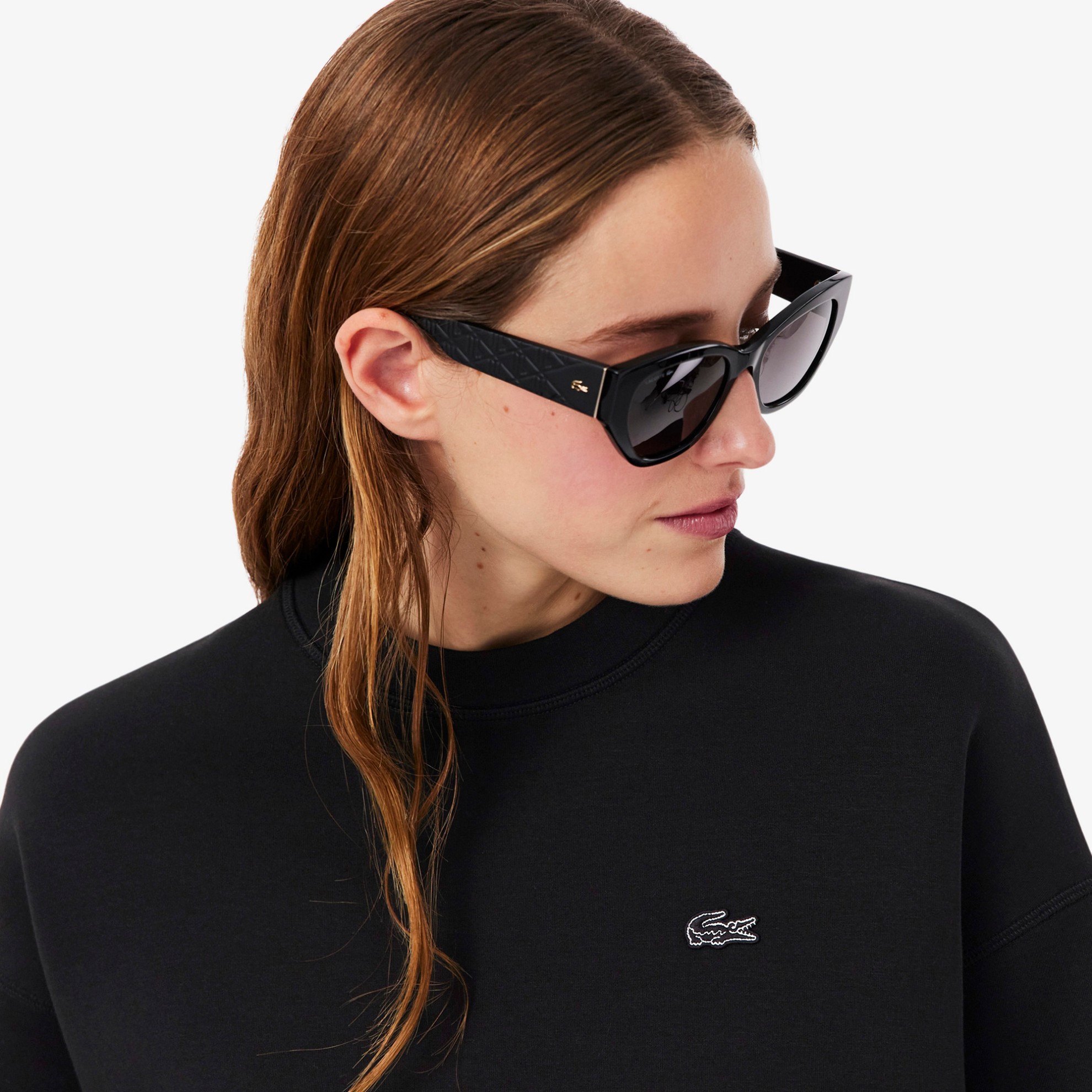 Εικόνα της Γυναικείο Oversized Double Face Jersey Φούτερ 