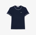 Γυναικείο Contrasted Trims Jersey T-shirt 
