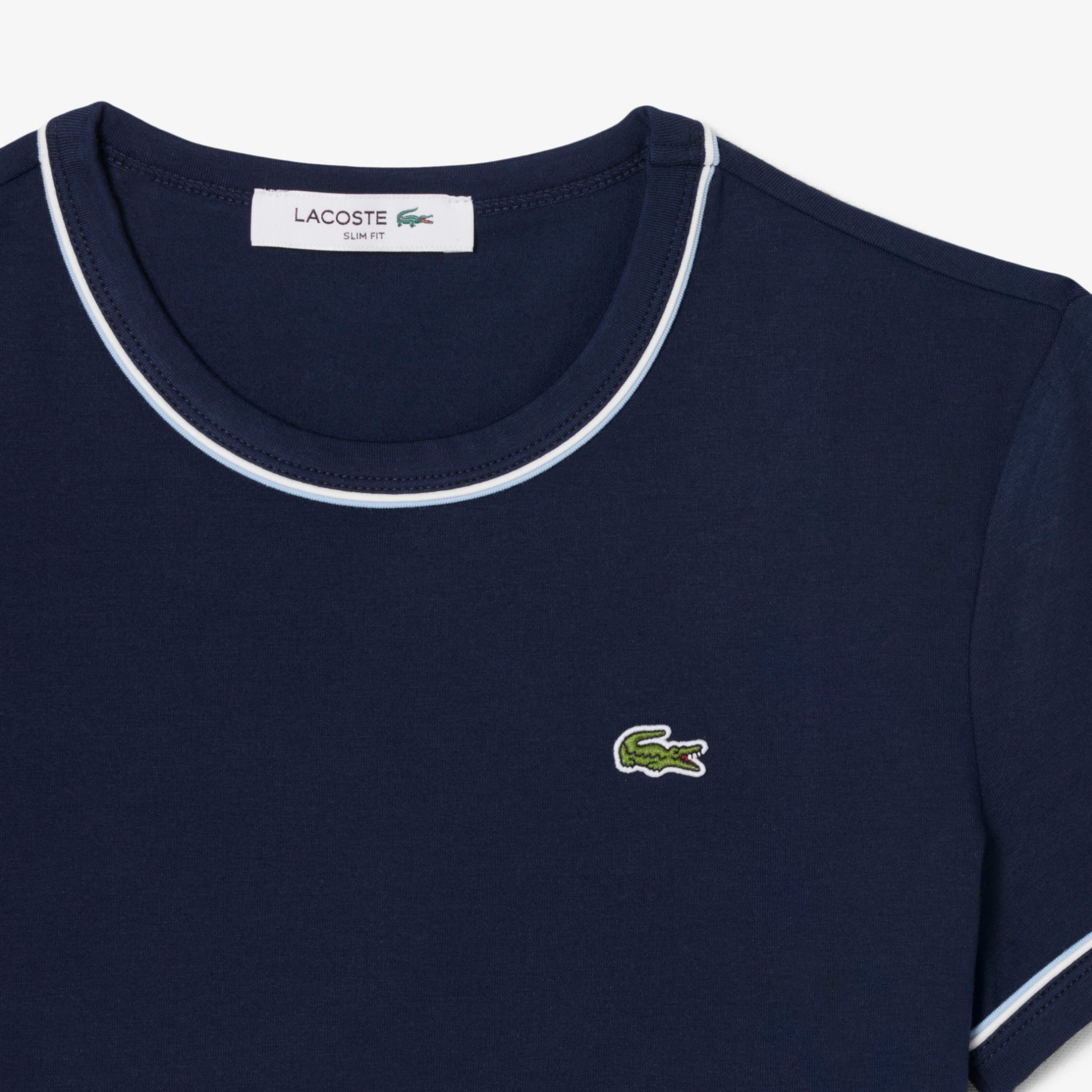 Εικόνα της Γυναικείο Contrasted Trims Jersey T-shirt 