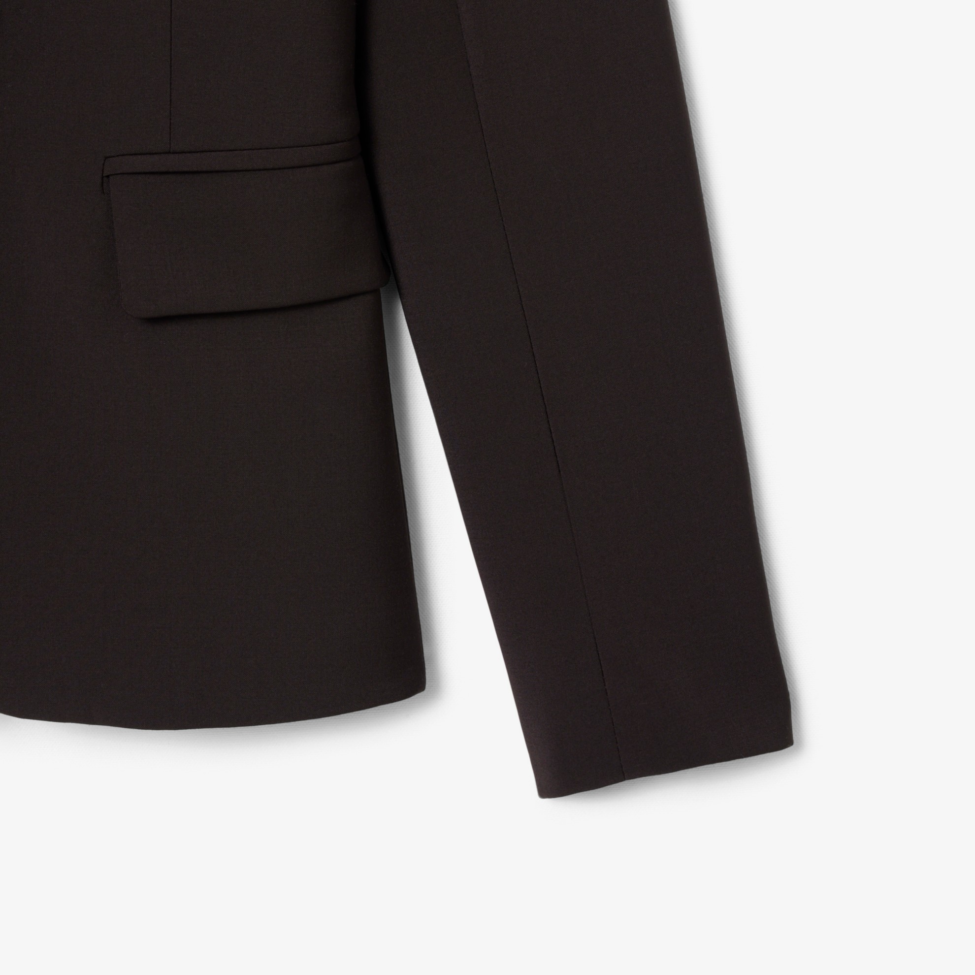 Εικόνα της Γυναικείο Embroidered Logo Slim Fit Μάλλινο Σακάκι