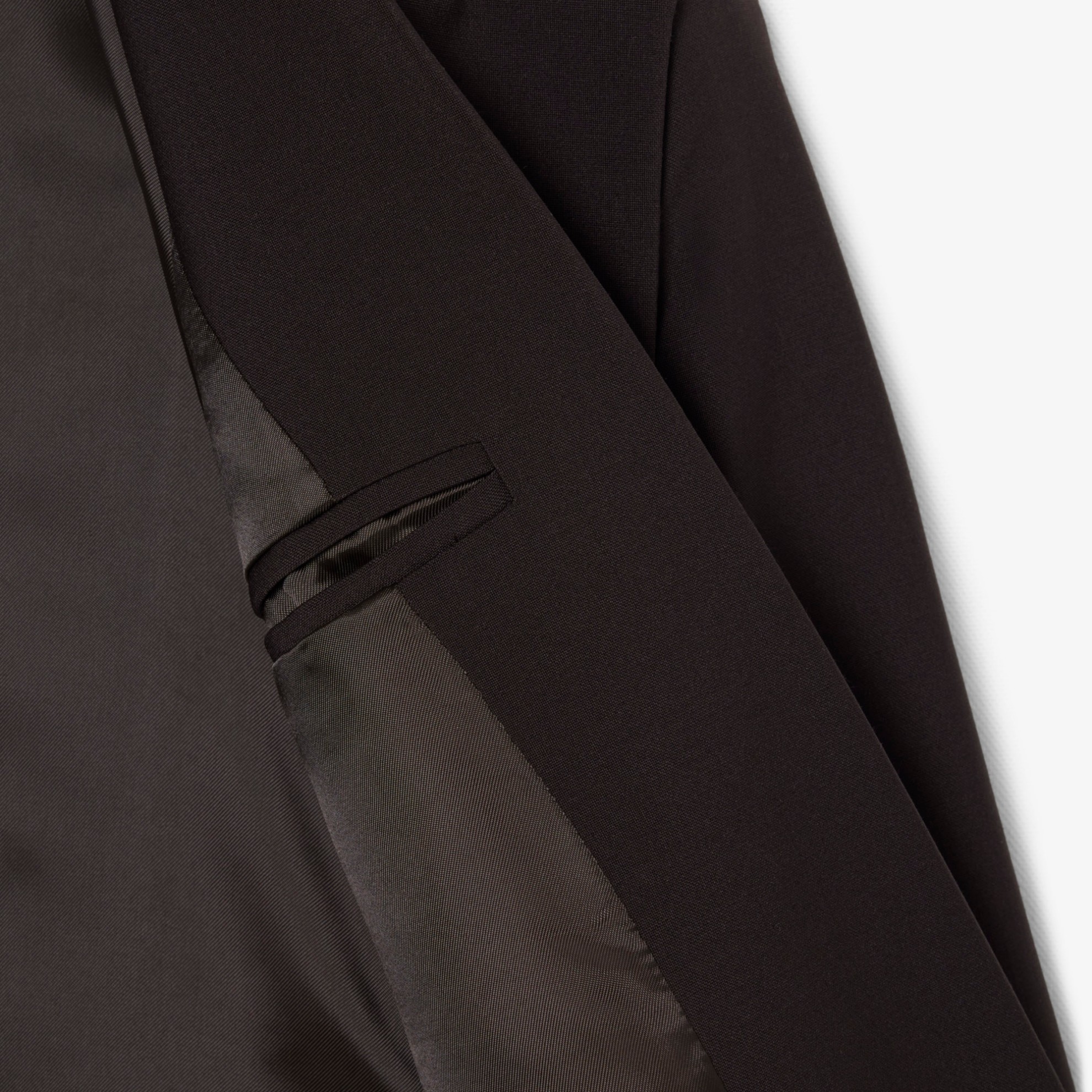 Εικόνα της Γυναικείο Embroidered Logo Slim Fit Μάλλινο Σακάκι