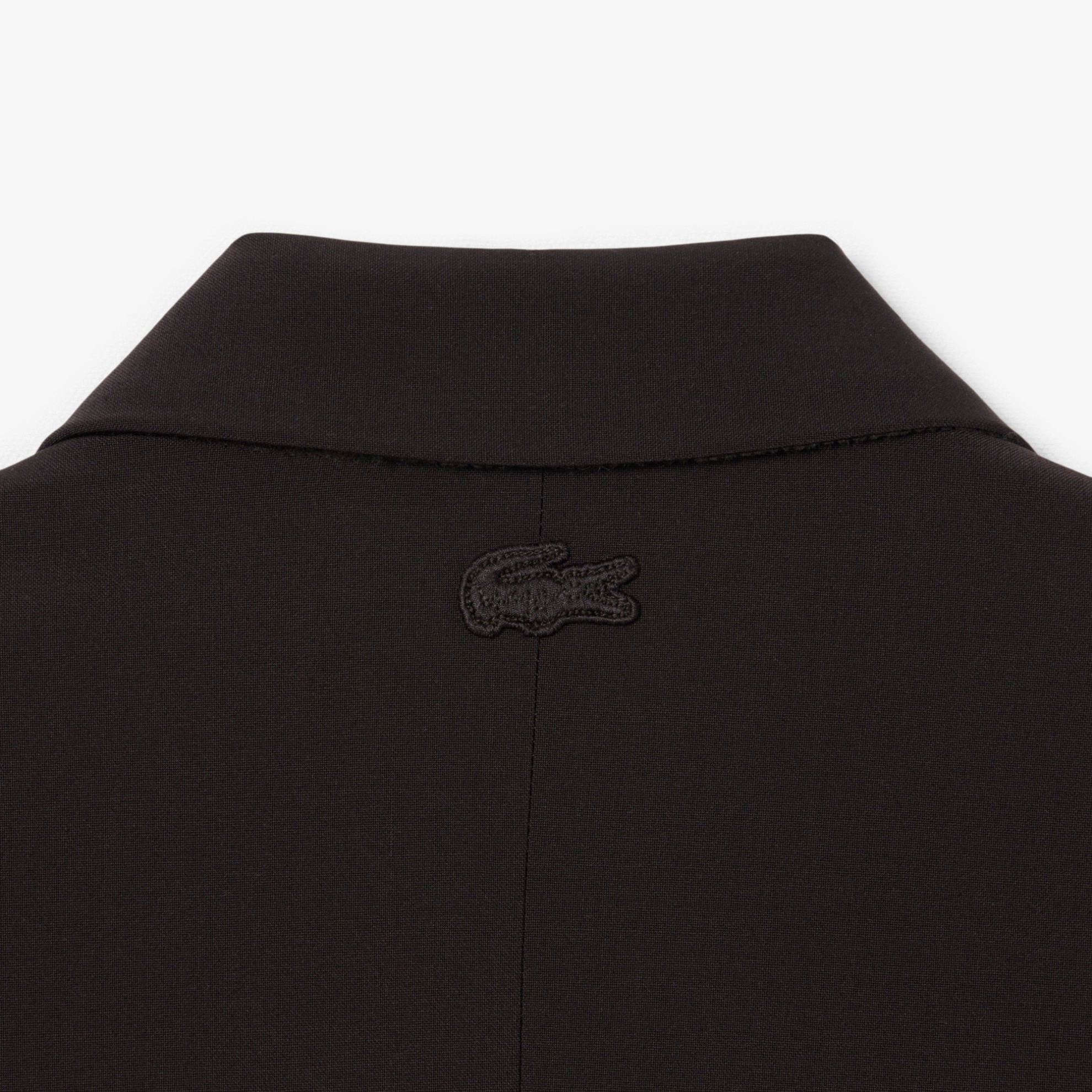 Εικόνα της Γυναικείο Embroidered Logo Slim Fit Μάλλινο Σακάκι