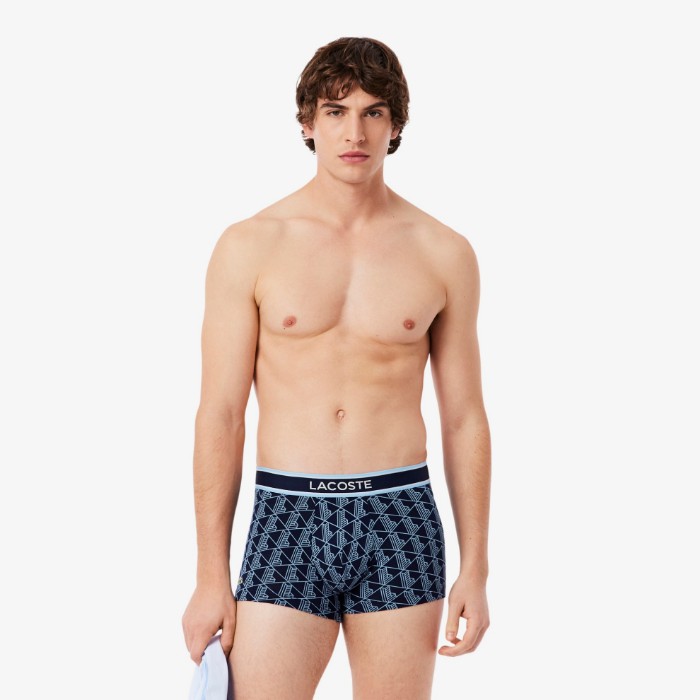 Εικόνα της Ανδρικά 3-Pack Monogram Trunks