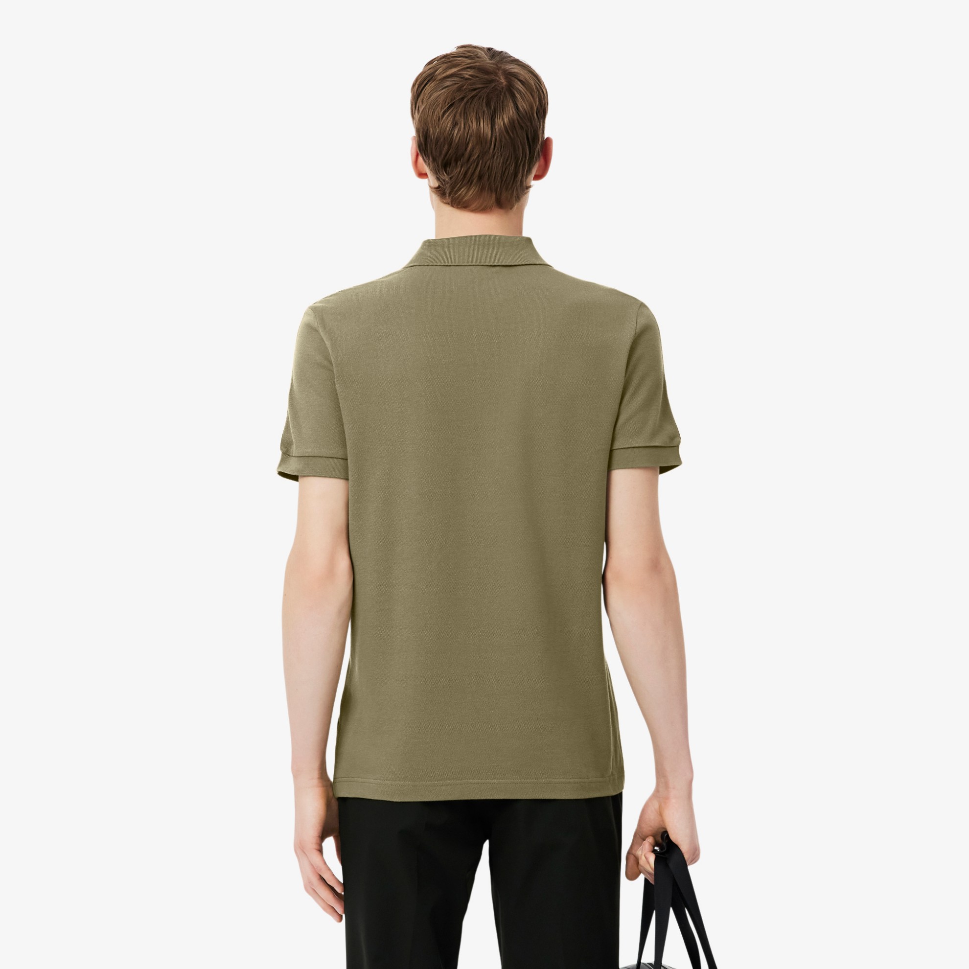 Εικόνα της Ανδρική Logo Stripe Polo Μπλούζα Regular Fit 