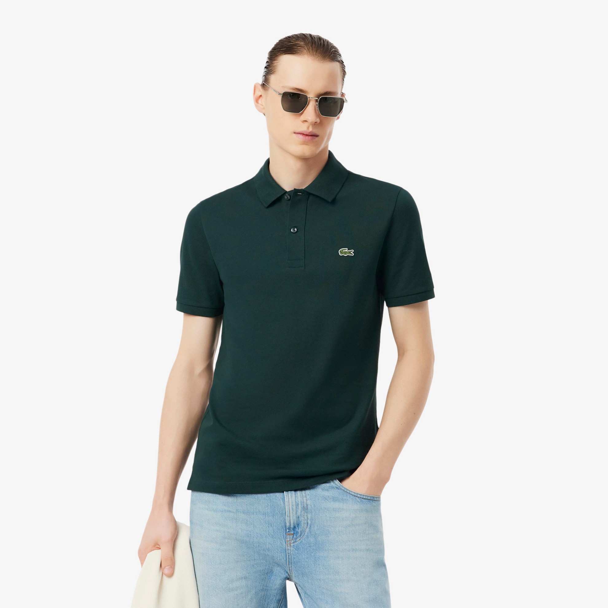 Εικόνα της Ανδρική Polo Μπλούζα Petit Pique Slim Fit