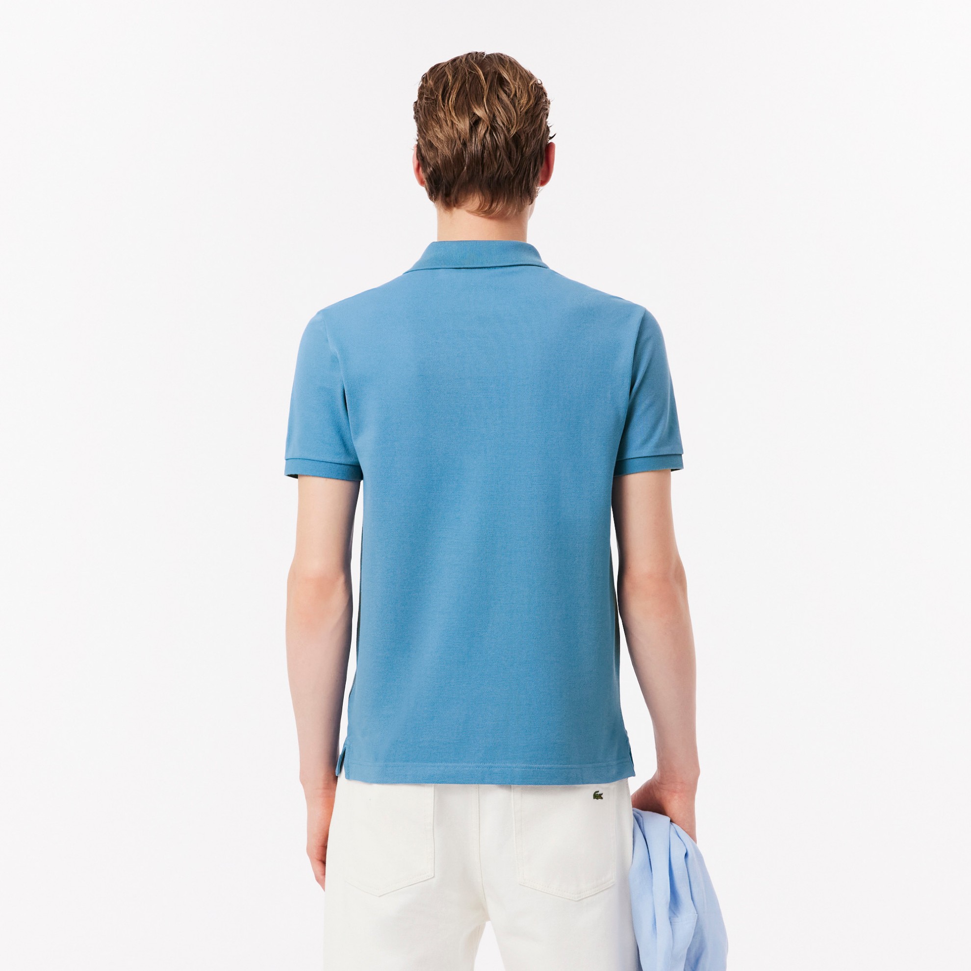 Εικόνα της Ανδρική Polo Μπλούζα Petit Pique Slim Fit