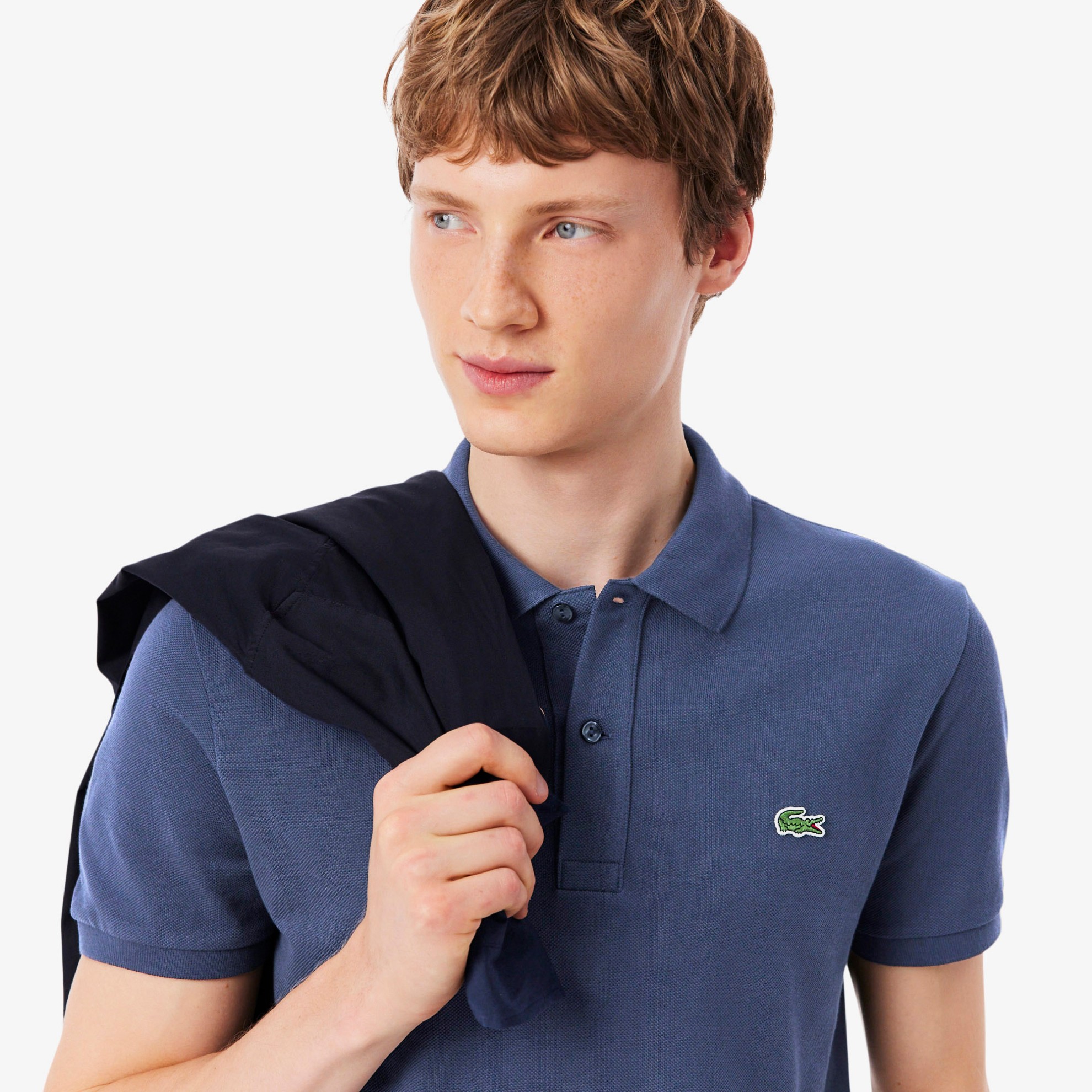 Εικόνα της Ανδρική Polo Μπλούζα Petit Pique Slim Fit