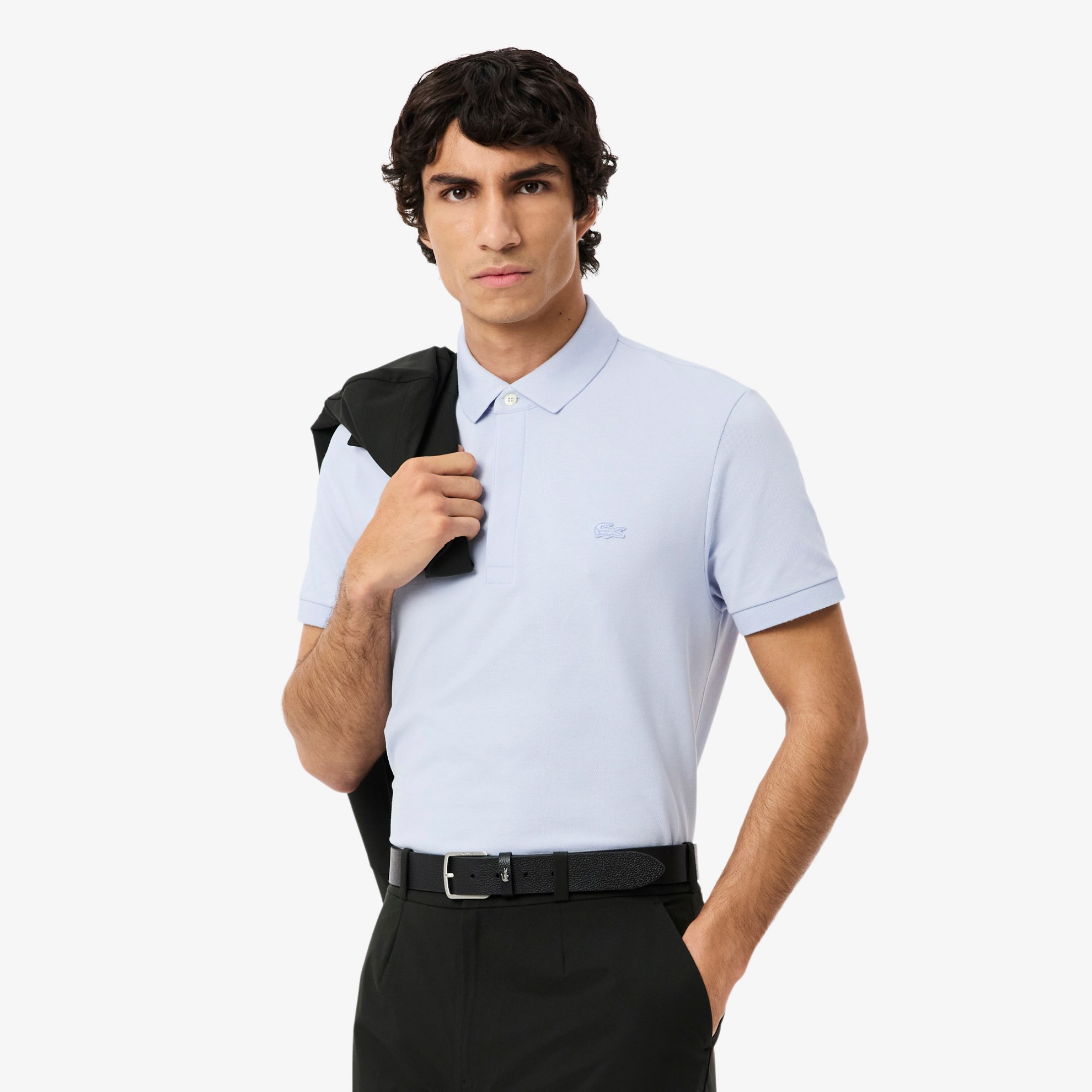 Εικόνα της Smart Paris Polo Μπλούζα Stretch Cotton Piqué  