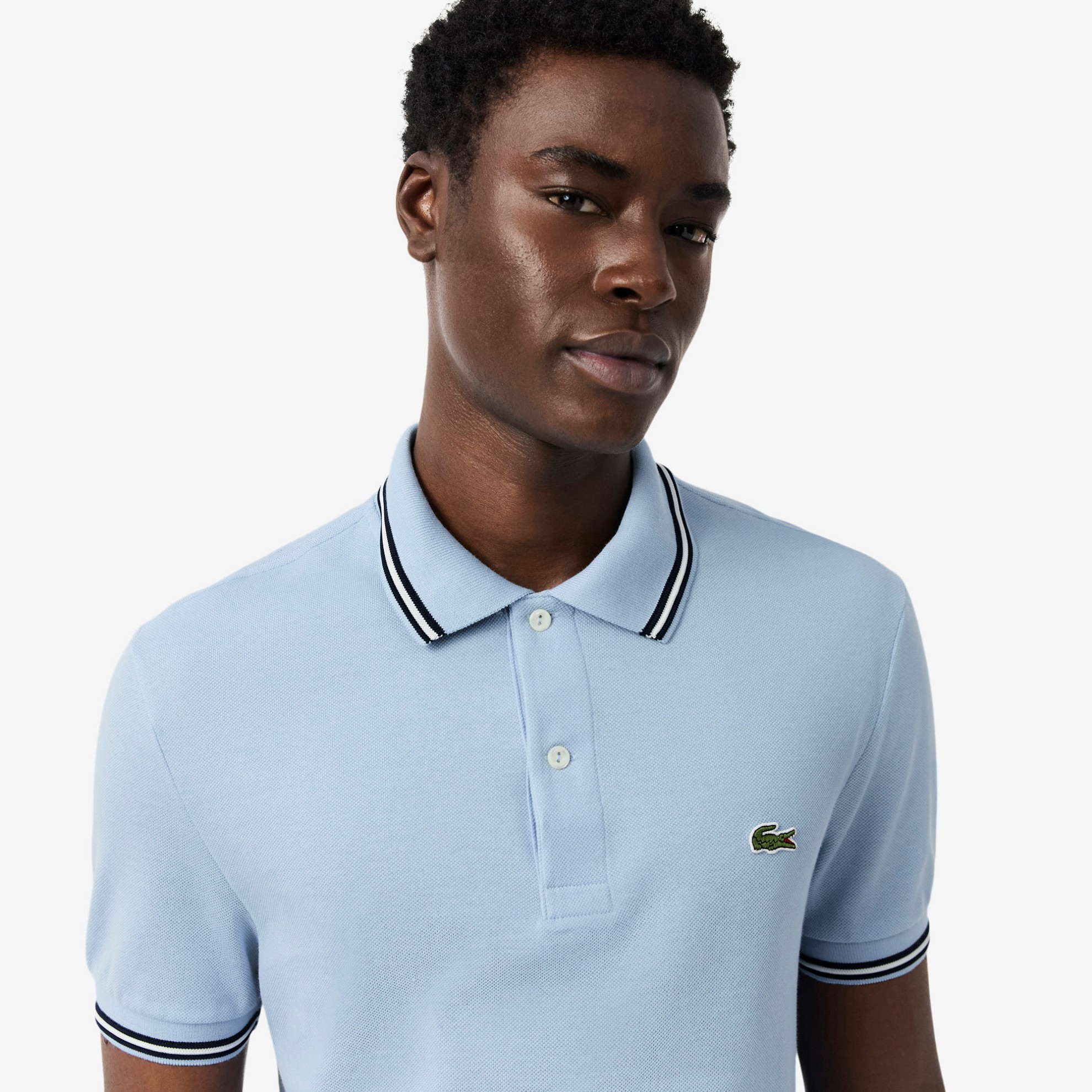 Εικόνα της Ανδρική Trim Accent L.12.12 Polo Μπλούζα Regular Fit 