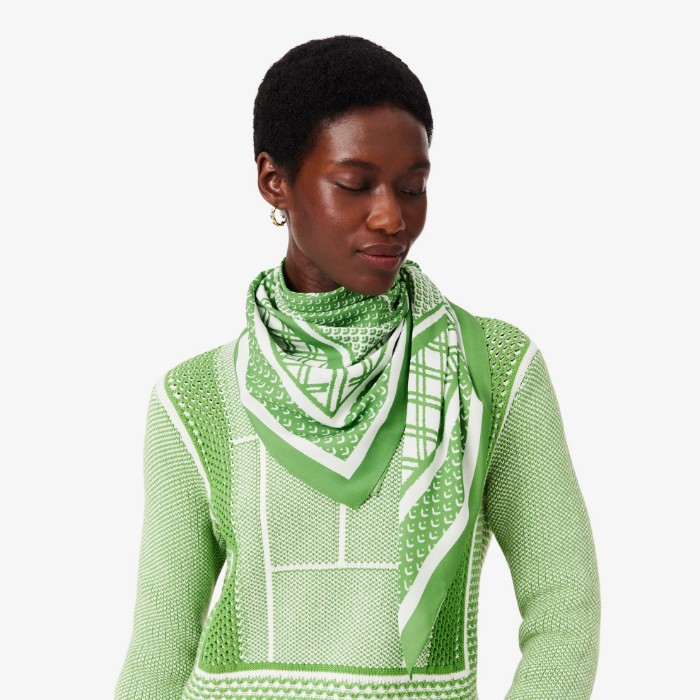 Εικόνα της Tennis Print Φουλάρι