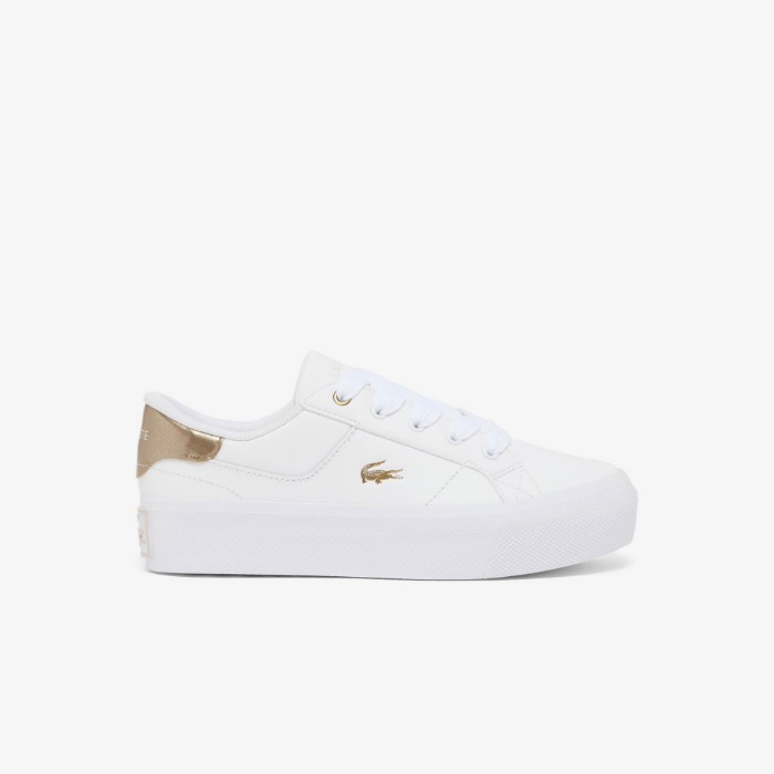 Εικόνα της Γυναικεία Ziane Platform Leather Sneakers