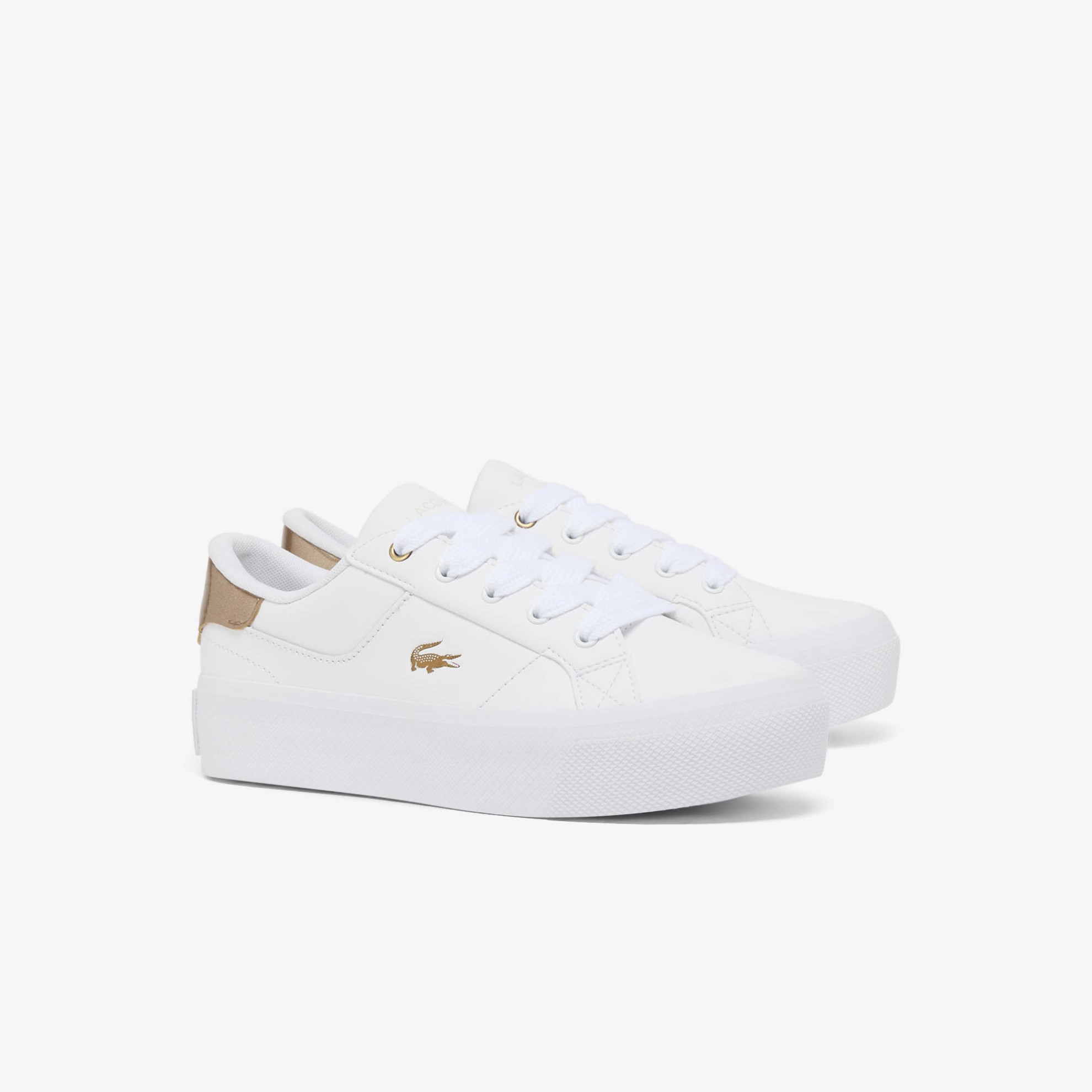 Εικόνα της Γυναικεία Ziane Platform Leather Sneakers
