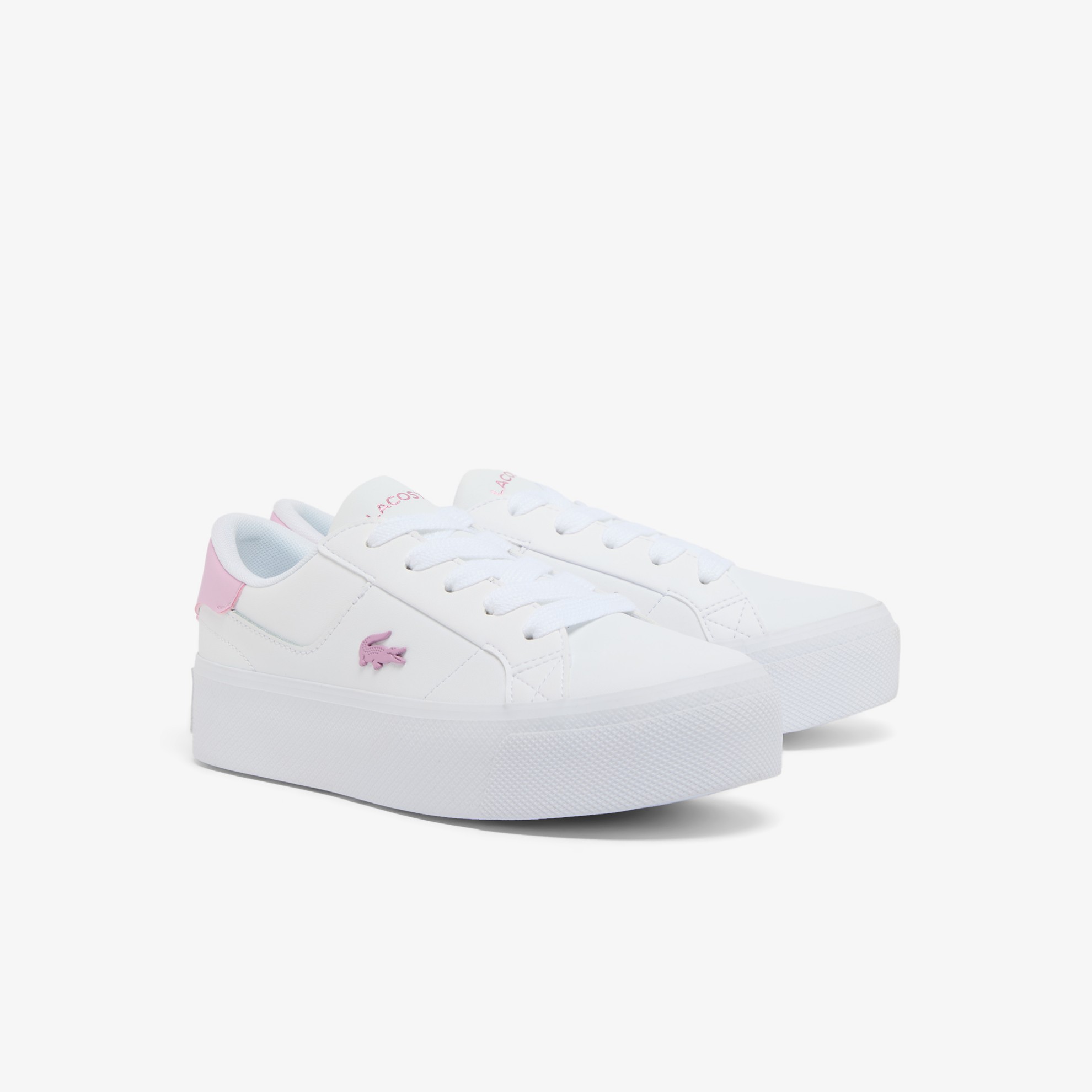 Εικόνα της Γυναικεία Ziane Platform Leather Sneakers