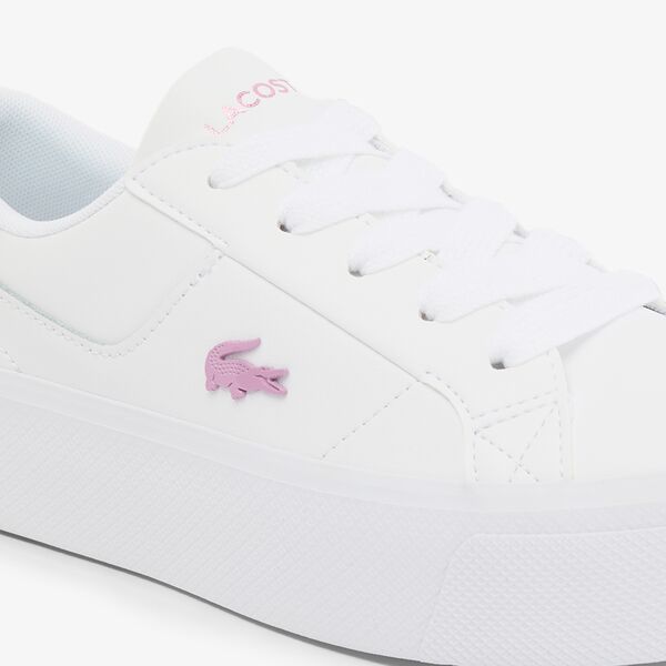 Εικόνα της Γυναικεία Ziane Platform Leather Sneakers