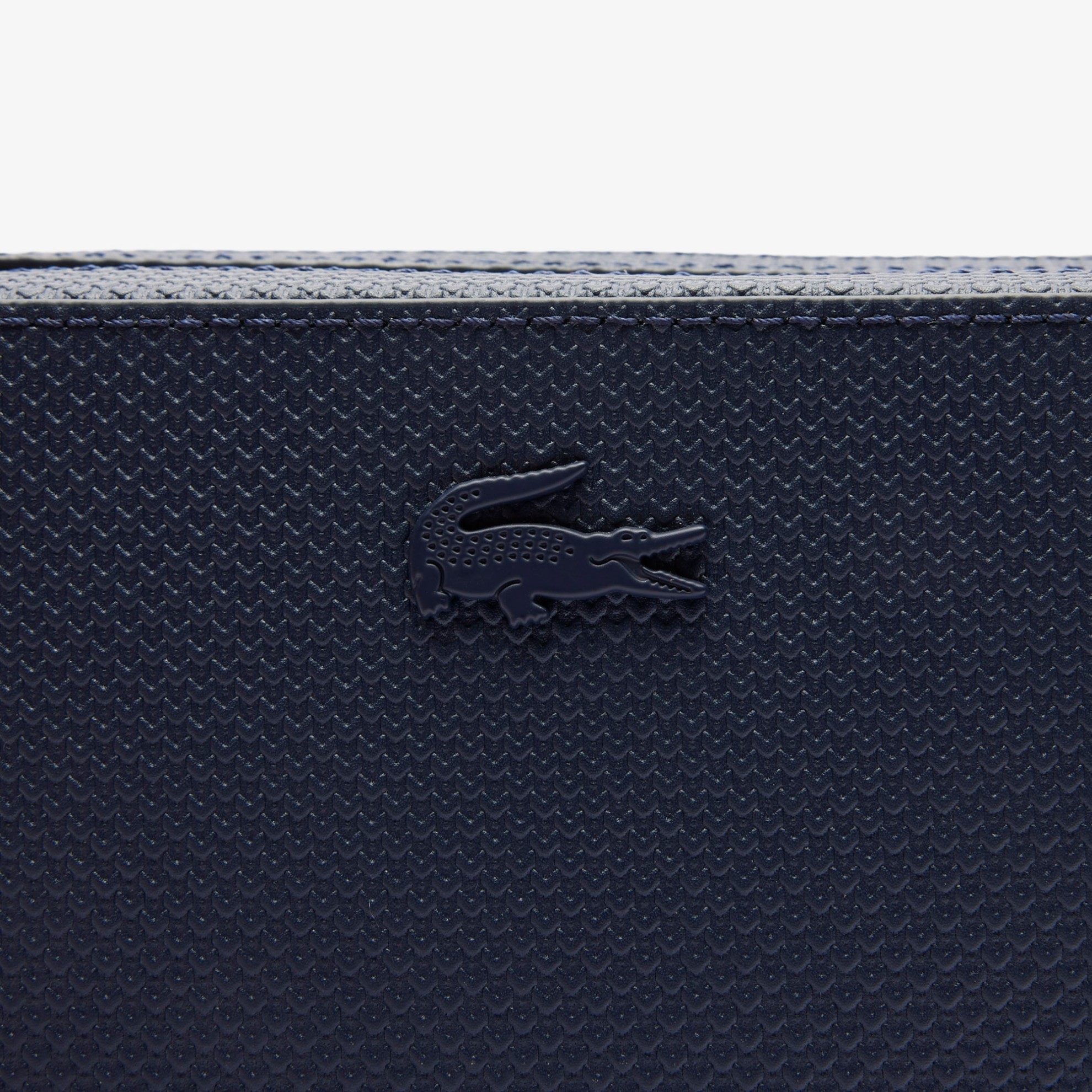 Εικόνα της Ανδρικό Δερμάτινο Chantaco Piqué Zipped Pouch