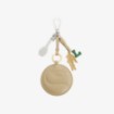Tennis Racket Mirror L Charm & Key Ring