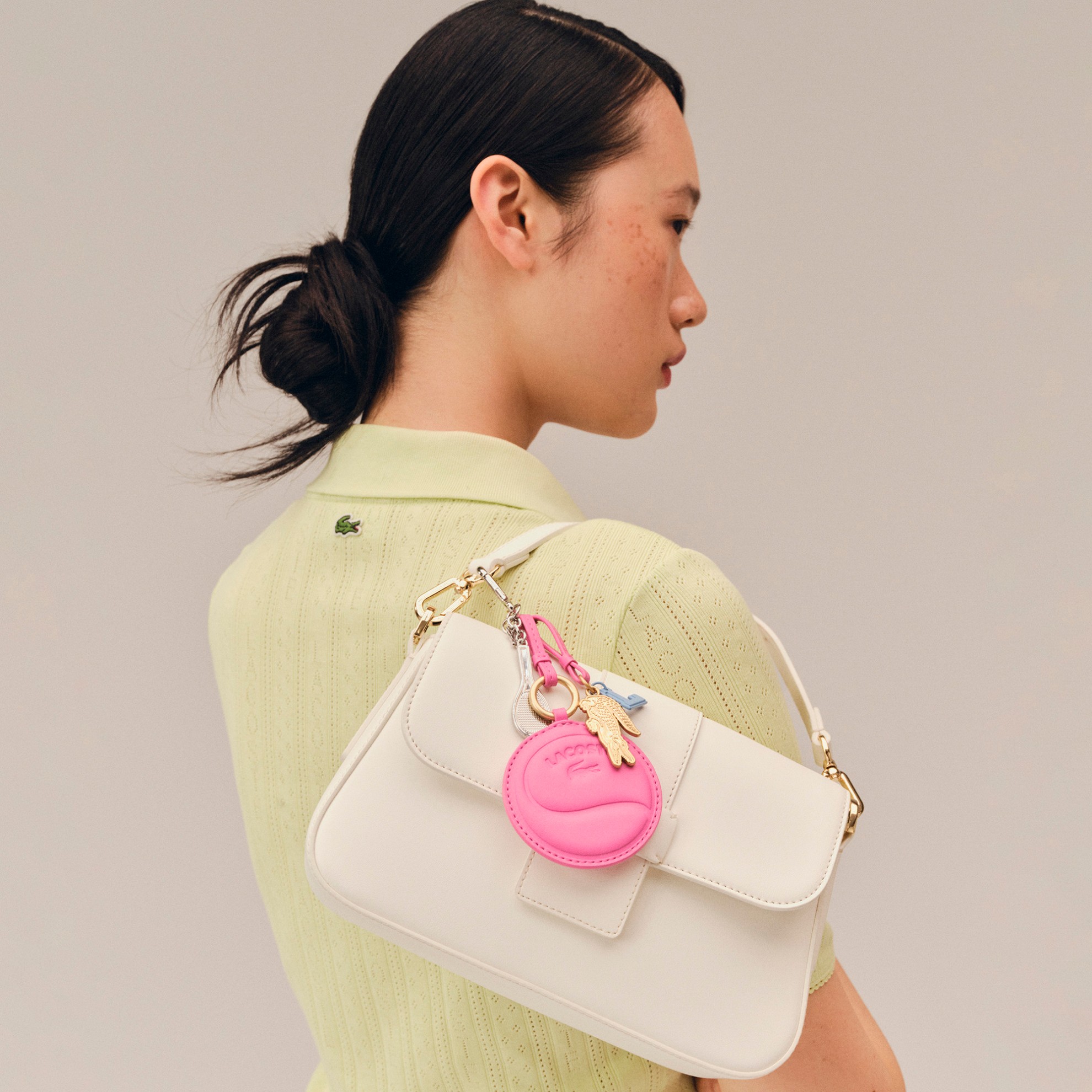 Εικόνα της Tennis Racket Mirror L Charm & Key Ring