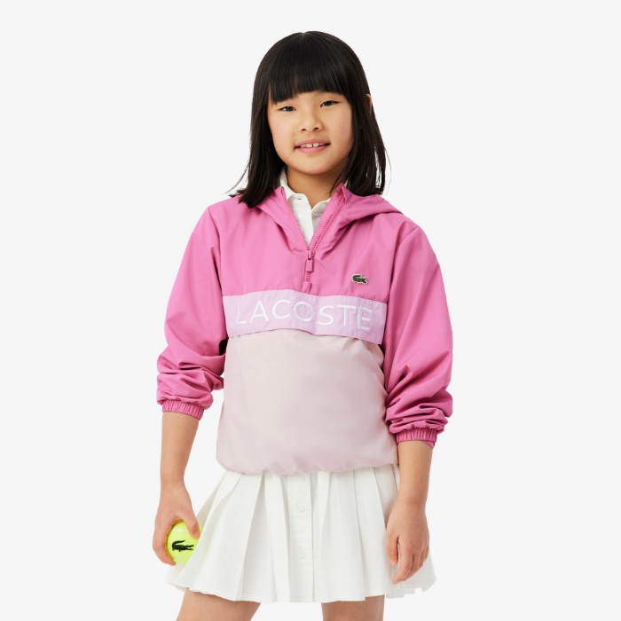 Εικόνα της Παιδικό Hooded Diamond Taffeta Windbreaker