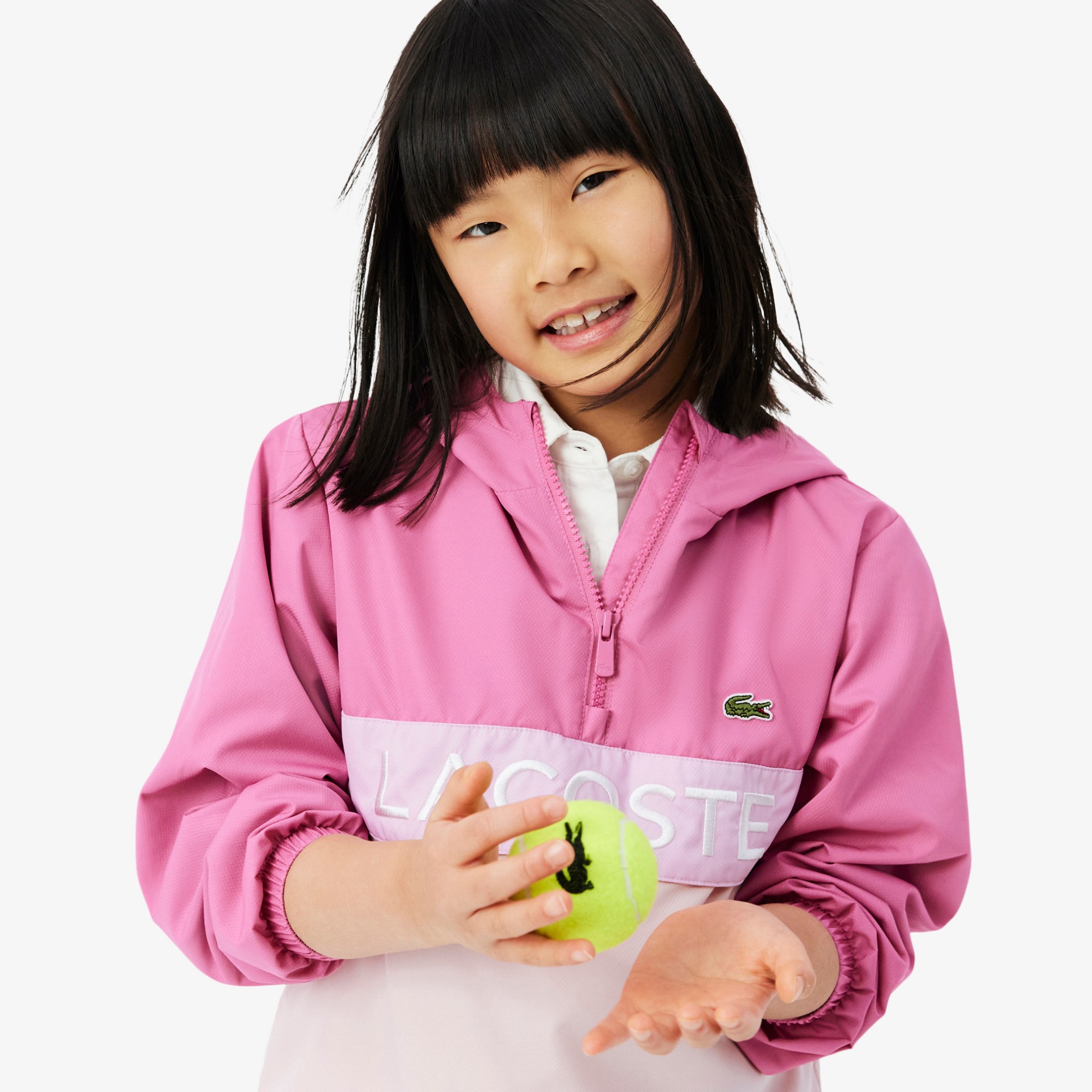 Εικόνα της Παιδικό Hooded Diamond Taffeta Windbreaker