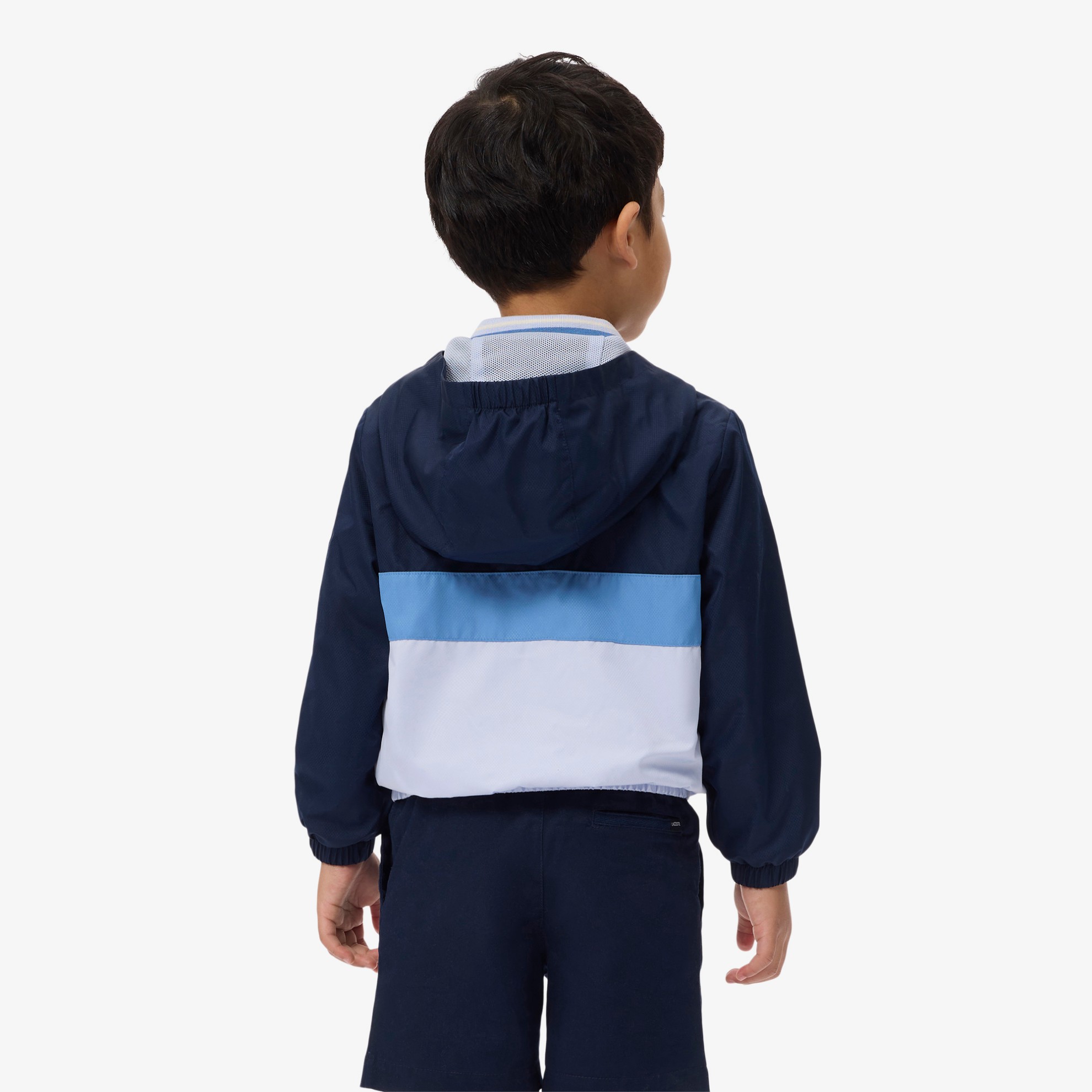 Εικόνα της Παιδικό Hooded Diamond Taffeta Windbreaker