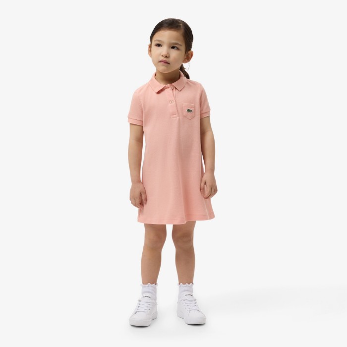 Εικόνα της Παιδικό Piqué Polo Φόρεμα 