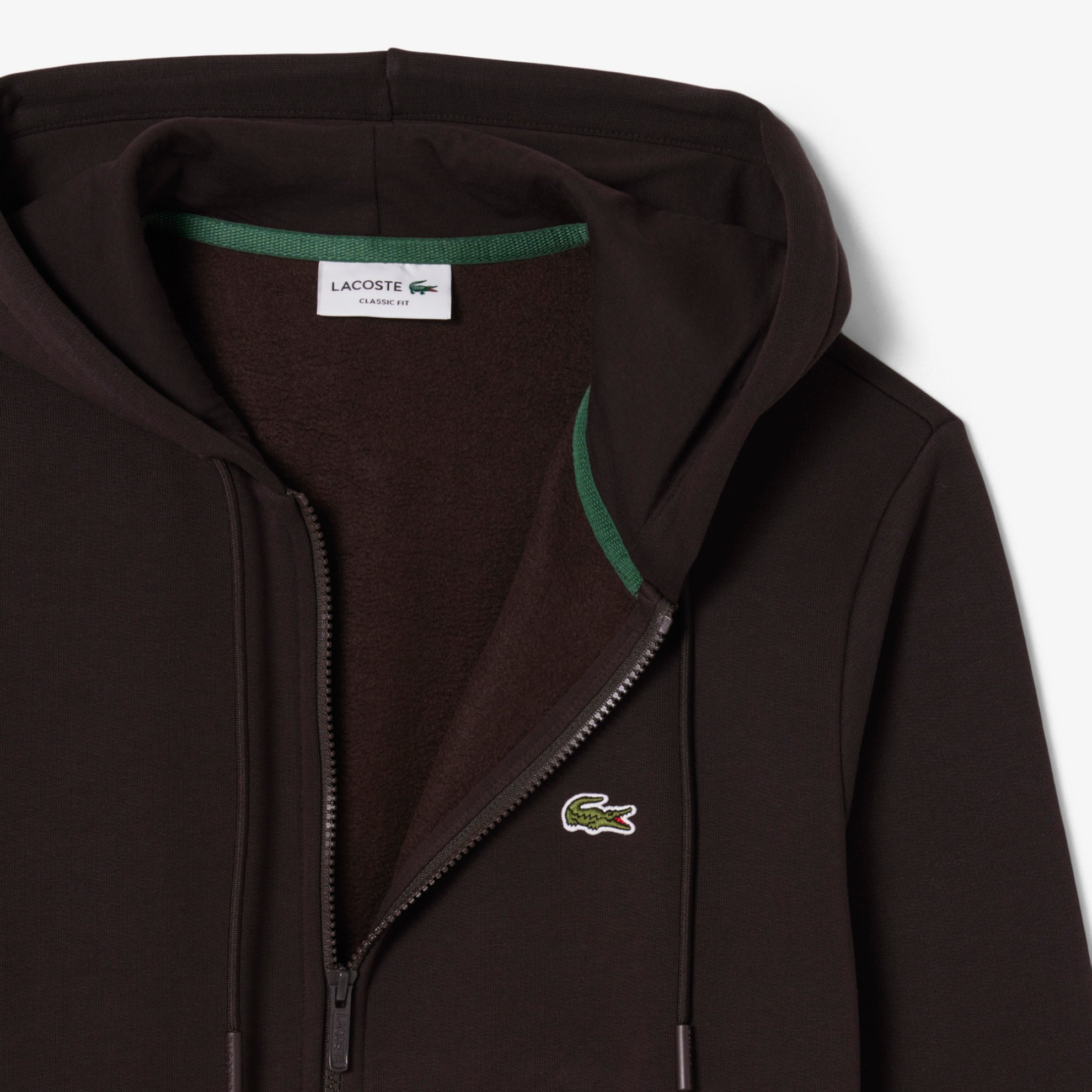 Εικόνα της Ανδρικό Lacoste Kangaroo Pocket Jogger Φούτερ με Φερμουάρ