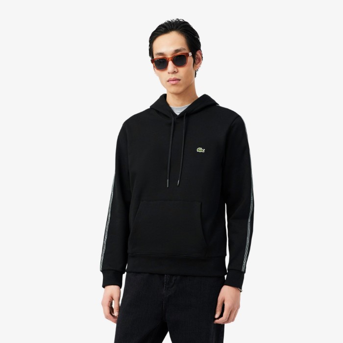 Εικόνα της Ανδρικό Logo Stripe Zipped Hoodie