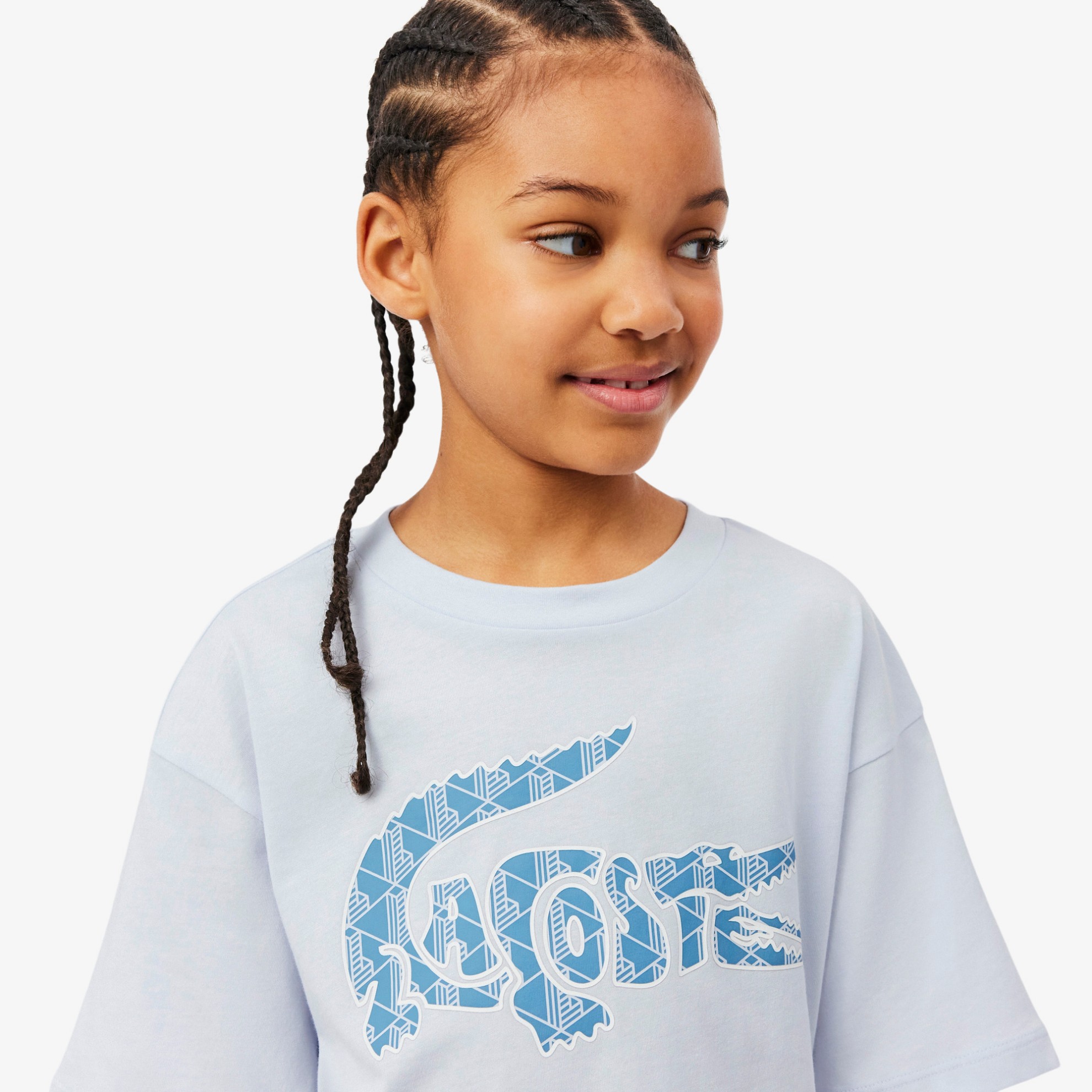 Εικόνα της Παιδικό Monogram Print Βαμβακερό T-Shirt