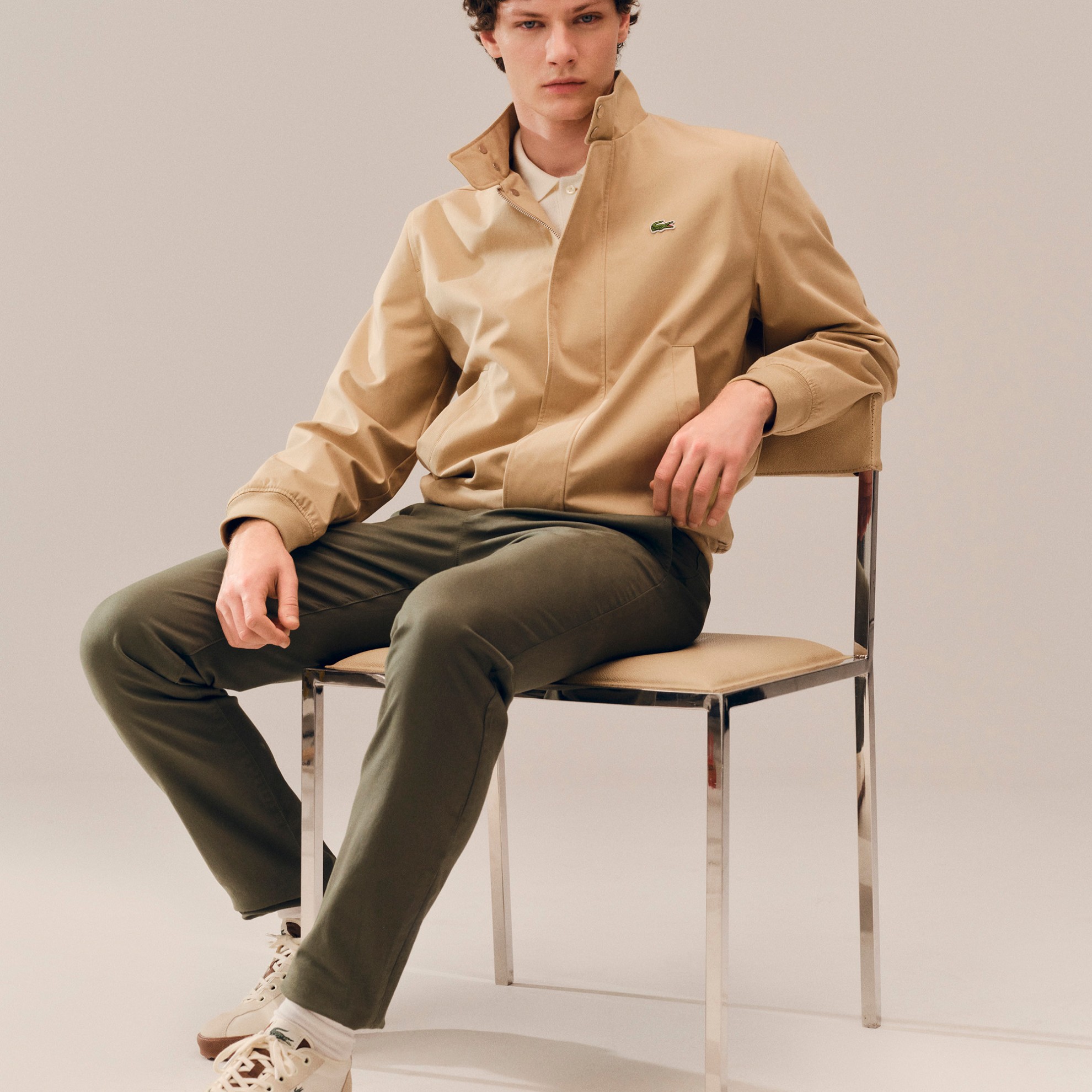 Εικόνα της Ανδρικό Αδιάβροχο Twill Harrington Jacket