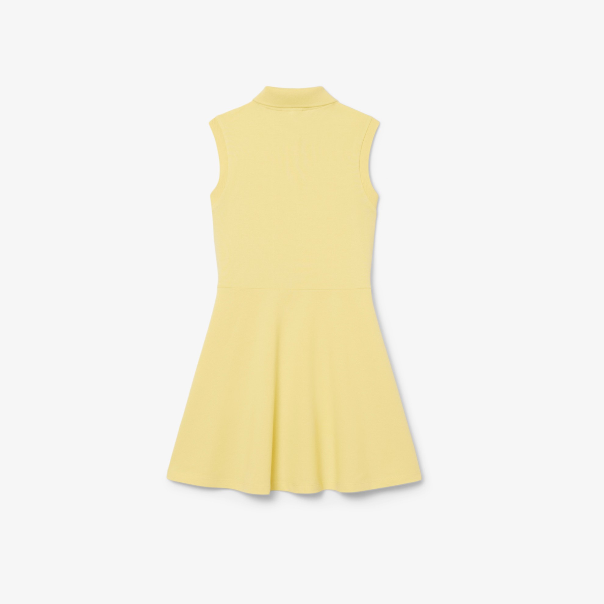 Εικόνα της Παιδικό Αμάνικο Stretch Piqué Φόρεμα 