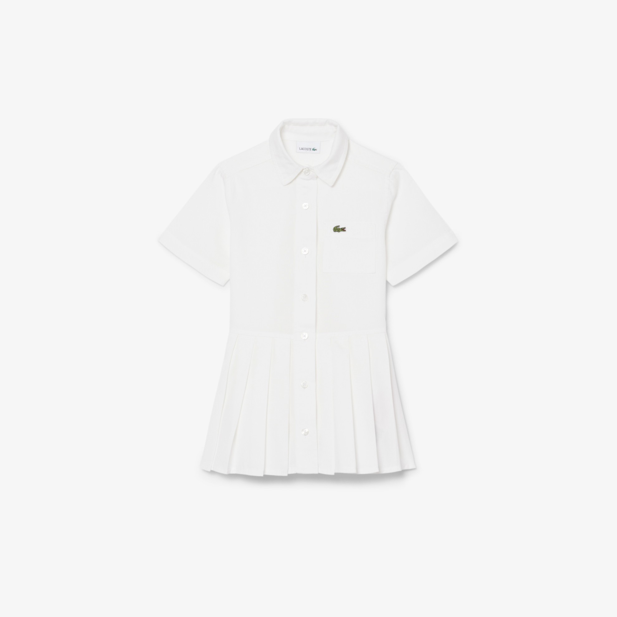 Εικόνα της Παιδικό Poplin Pleat Skirt Shirt Φόρεμα 