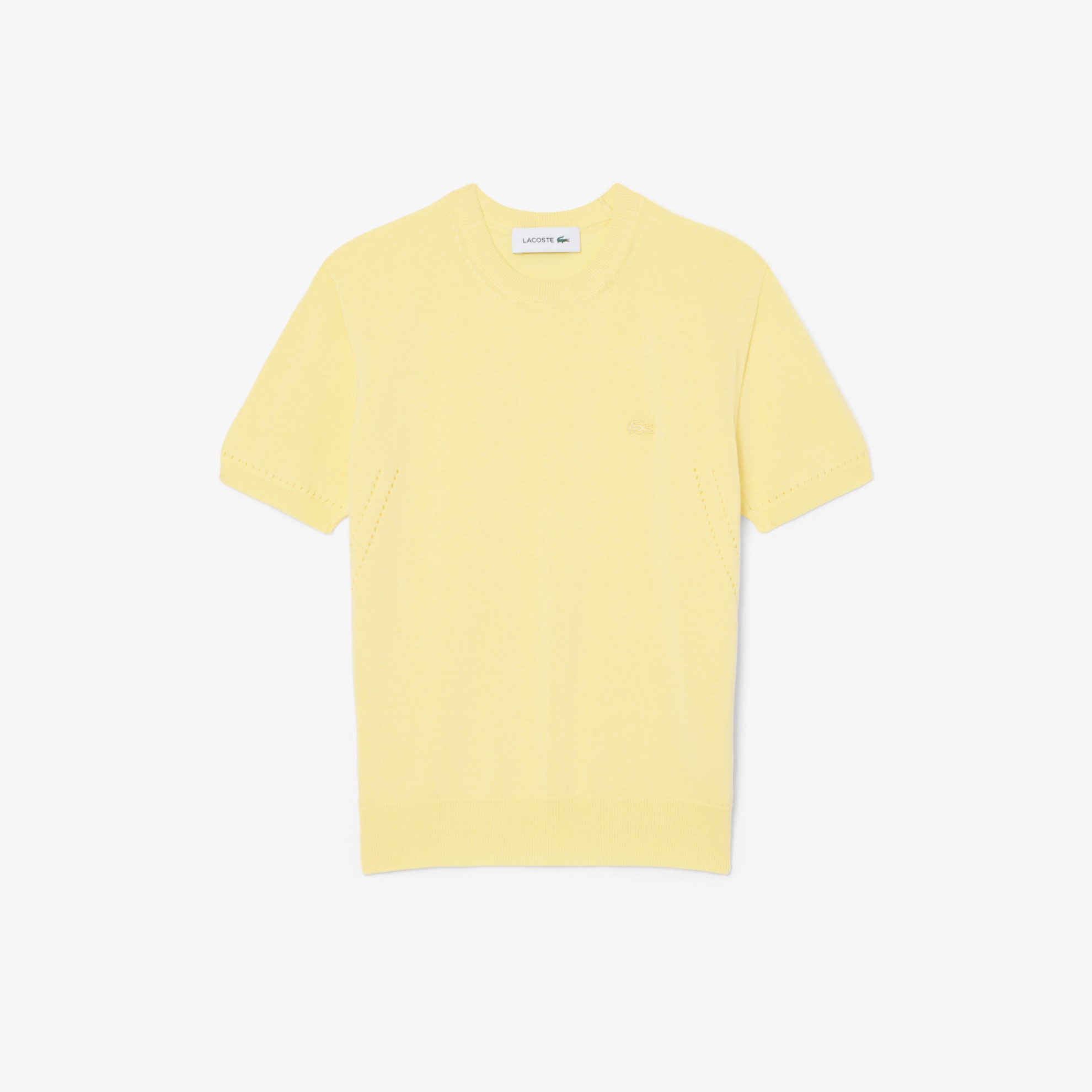 Εικόνα της Γυναικείο Κοντομάνικο 3D Knit Πουλόβερ 