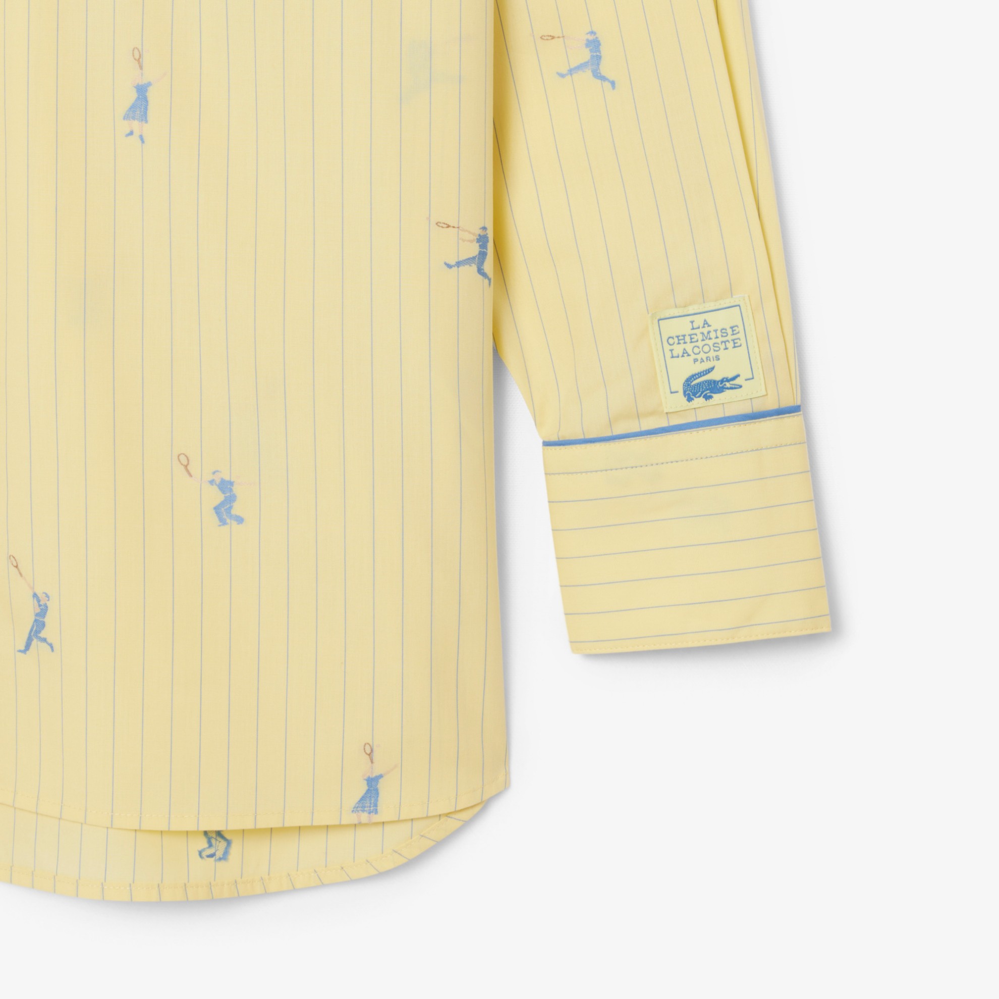 Εικόνα της Γυναικείο Jacquard Motifs Oversized Πουκάμισο 