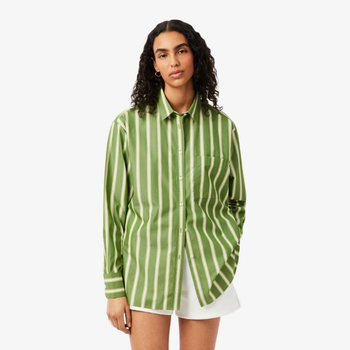 Εικόνα της Γυναικείο Oversized Poplin Πουκάμισο