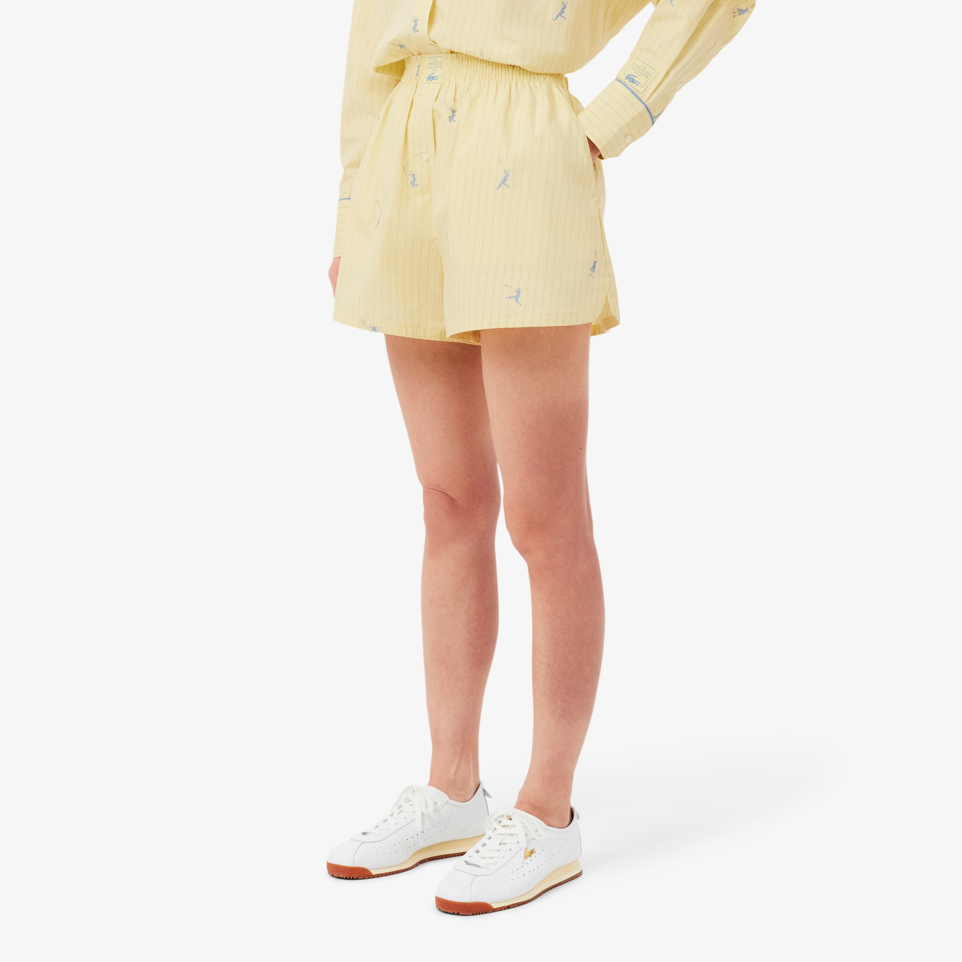 Εικόνα της Γυναικείο Poplin Boxer Σορτς