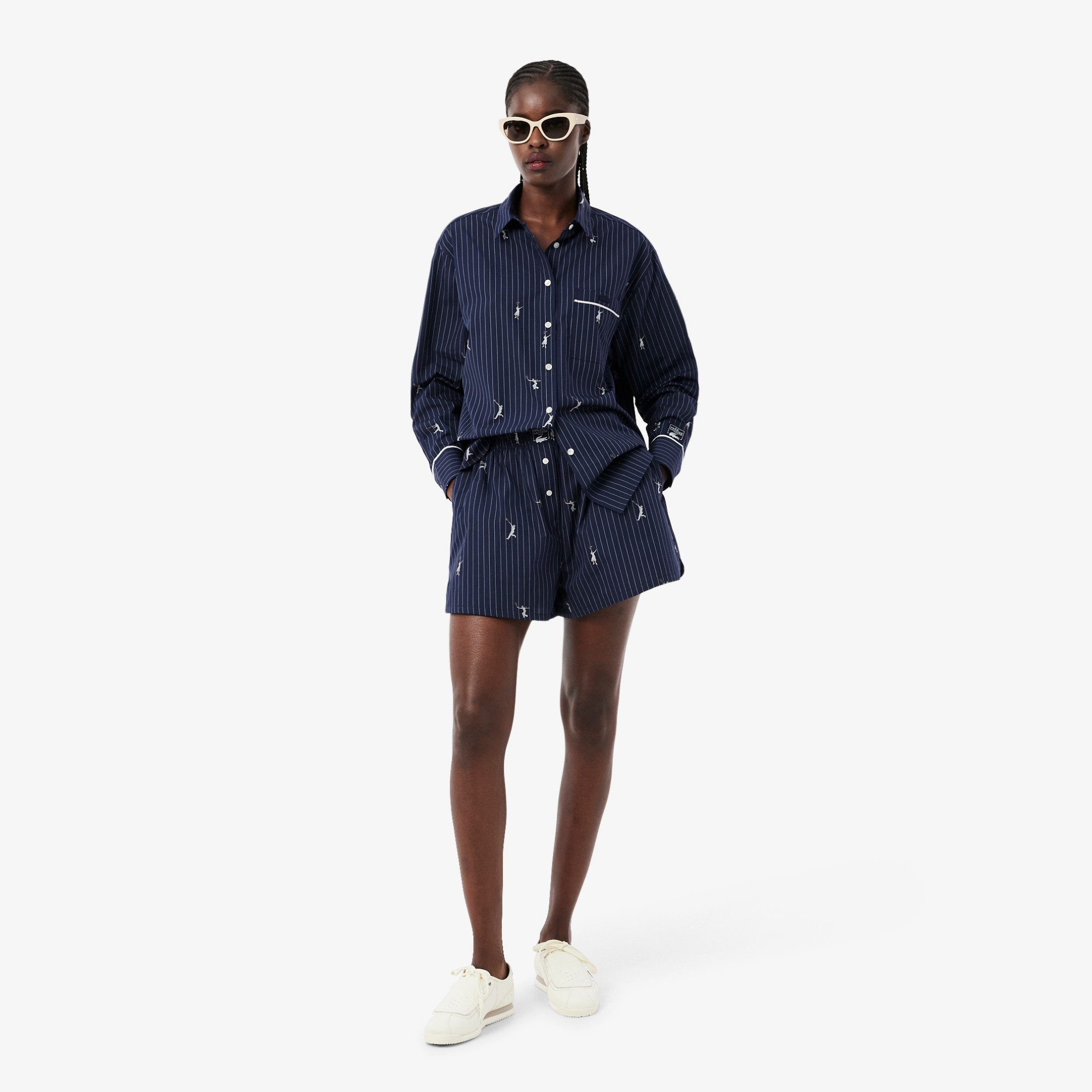 Εικόνα της Γυναικείο Poplin Boxer Σορτς