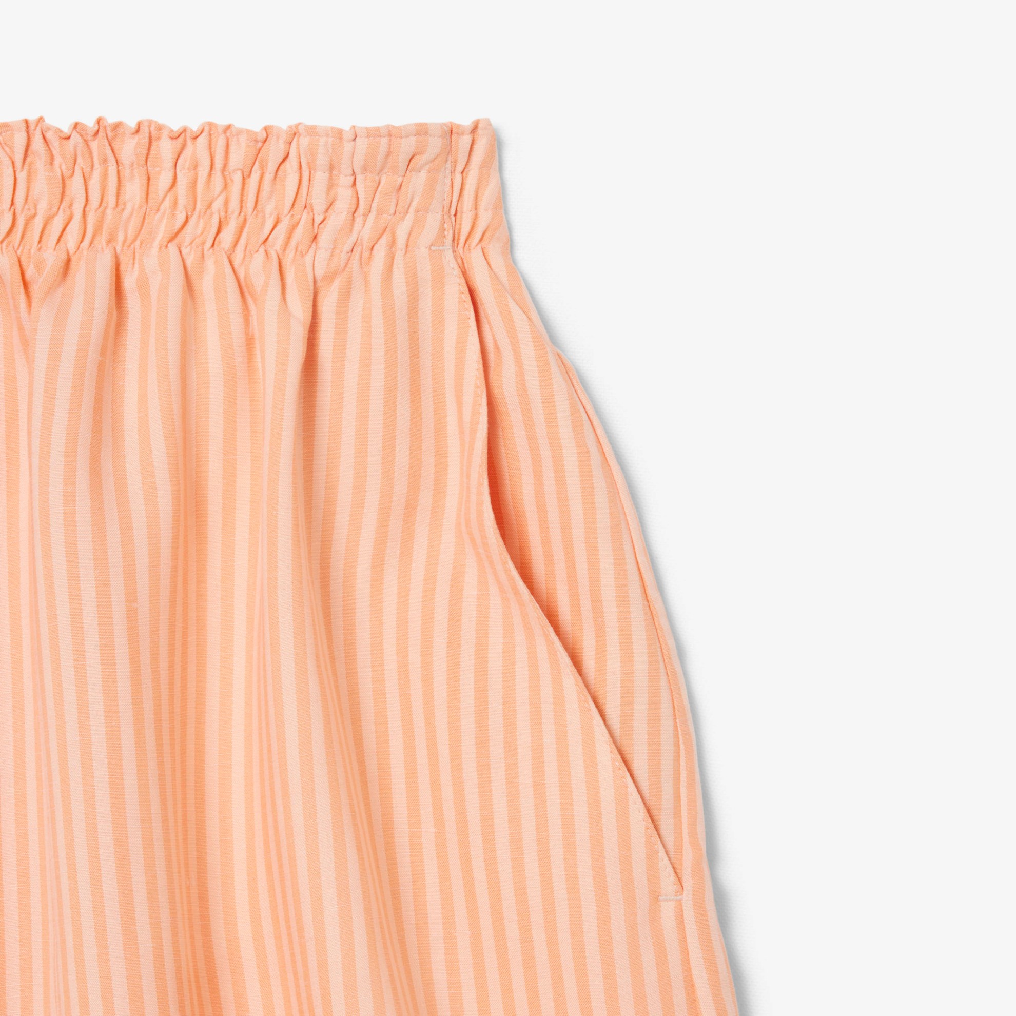 Εικόνα της Γυναικείο Oversized Linen Blend Σορτς 