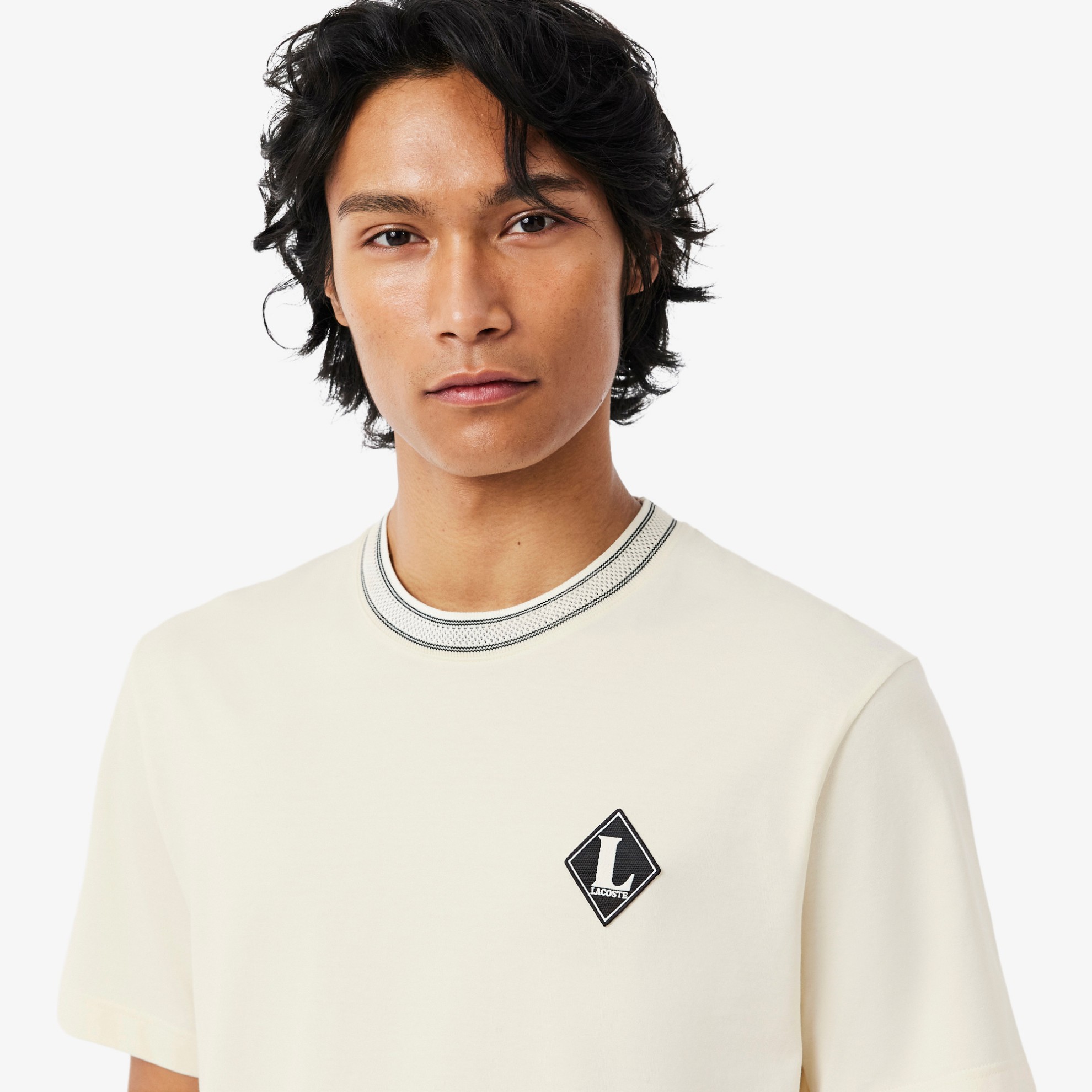 Εικόνα της Ανδρικό Made In France Badge Accent T-Shirt