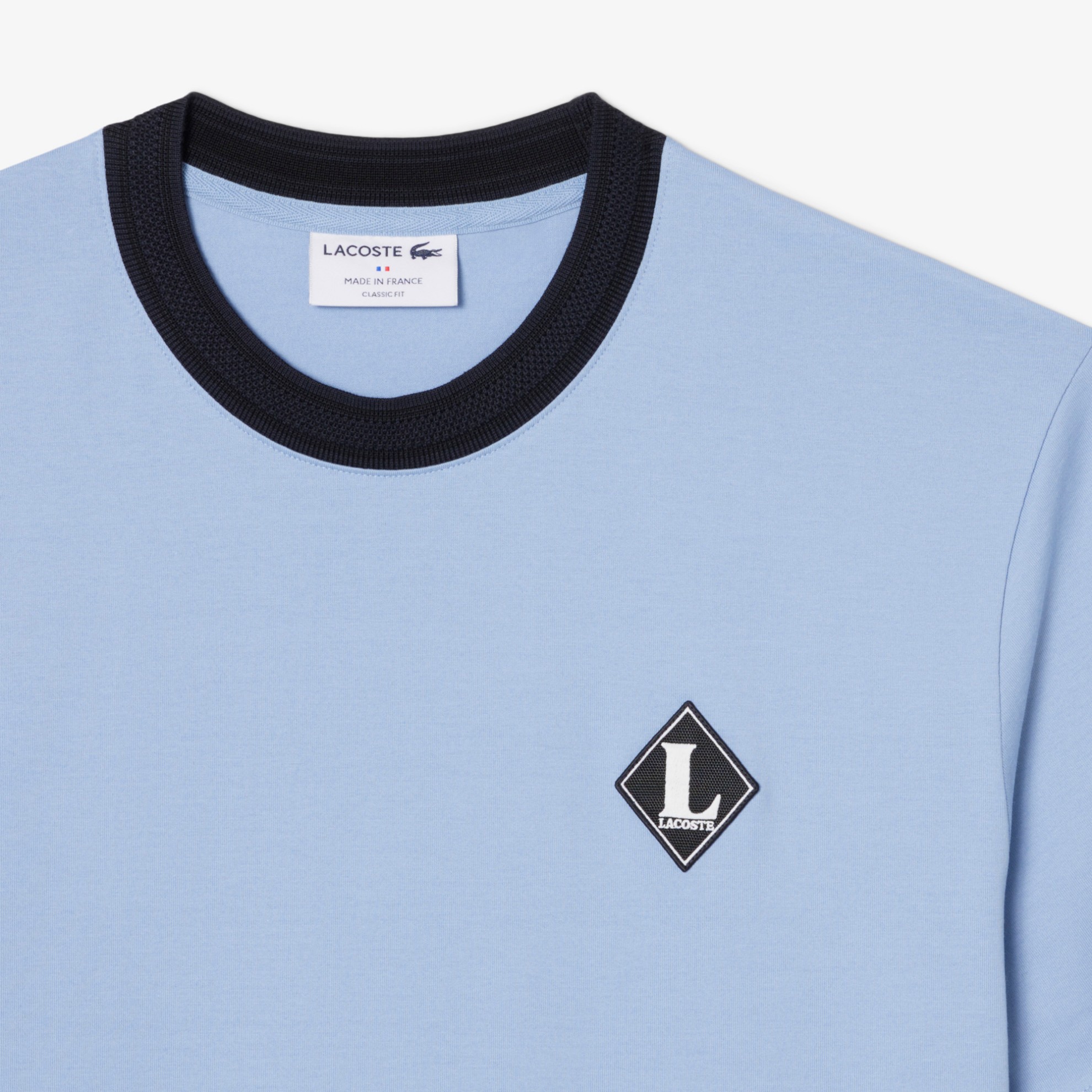 Εικόνα της Ανδρικό Made In France Badge Accent T-Shirt