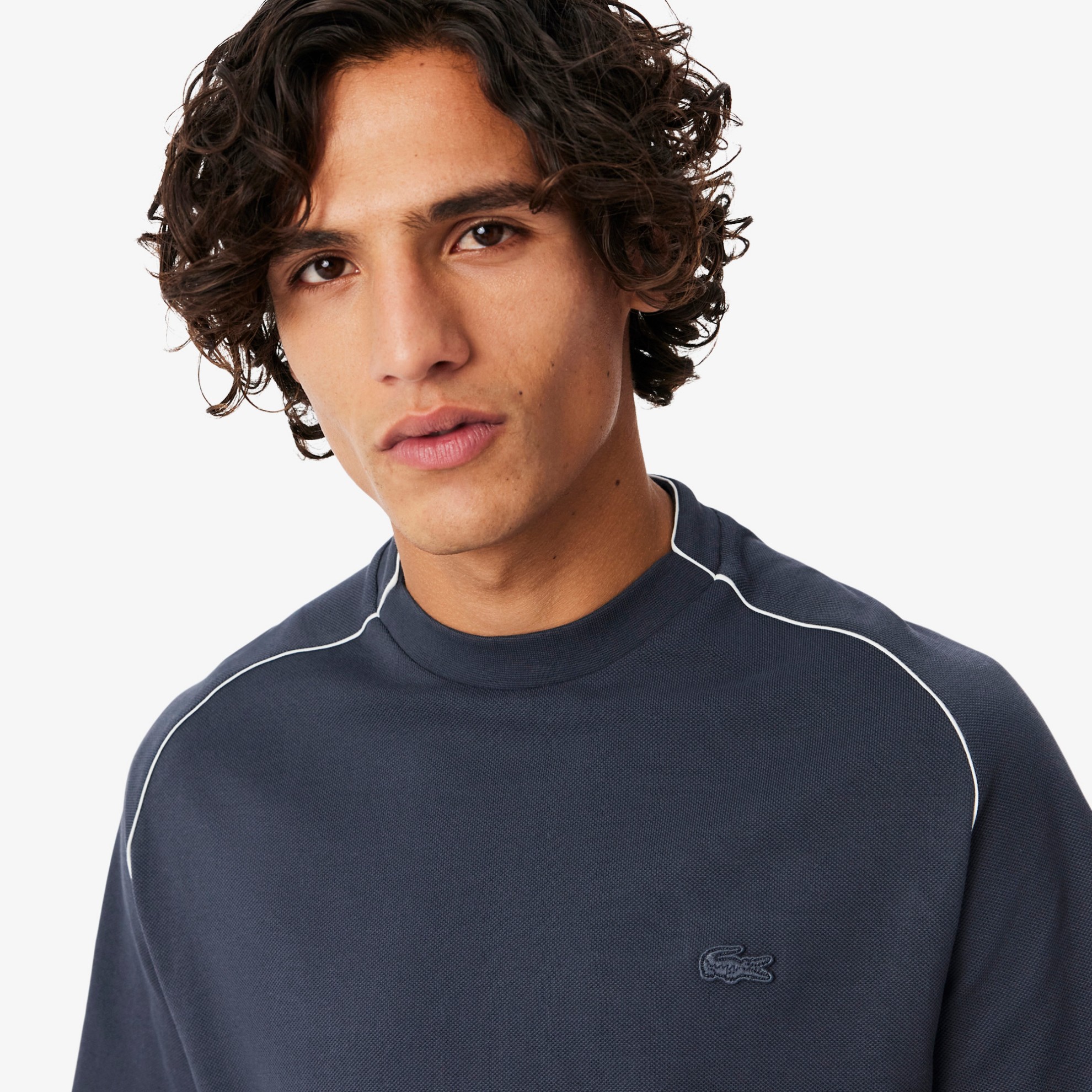 Εικόνα της Ανδρικό Classic Fit Contrast Trim Piqué T-shirt