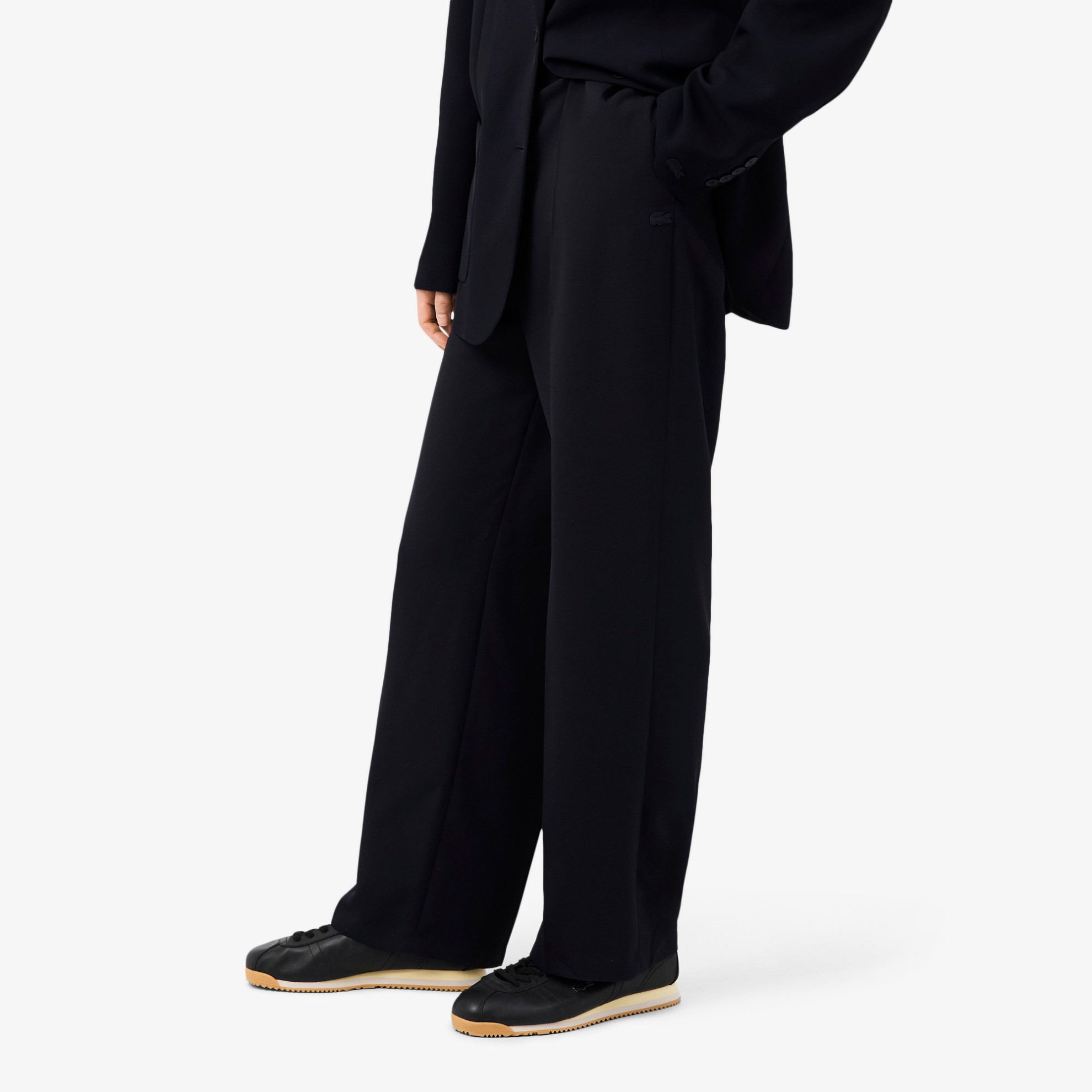 Εικόνα της Γυναικείο Oversized Fluid Piqué Παντελόνι