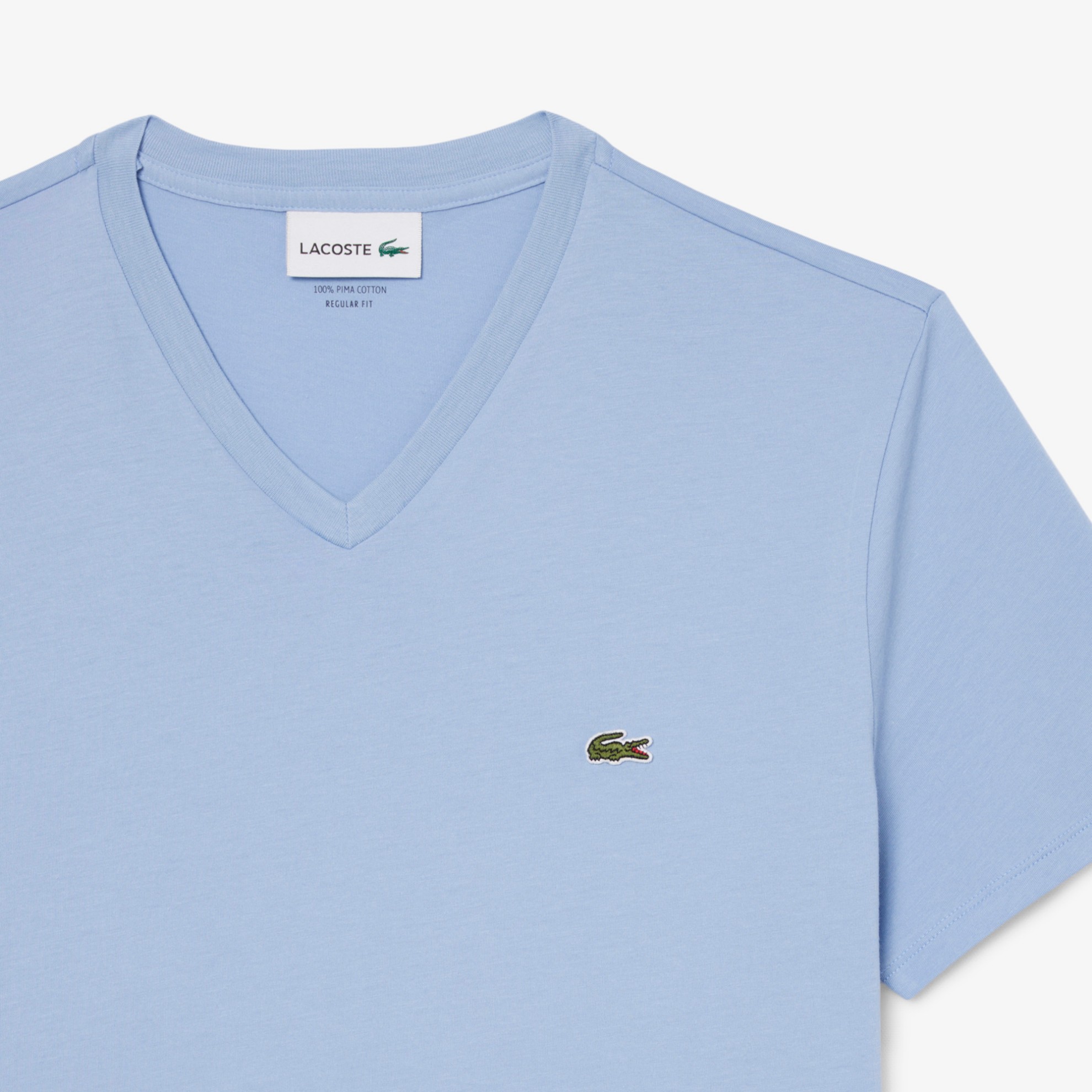 Εικόνα της Ανδρικό V-neck T-shirt Pima Cotton Jersey