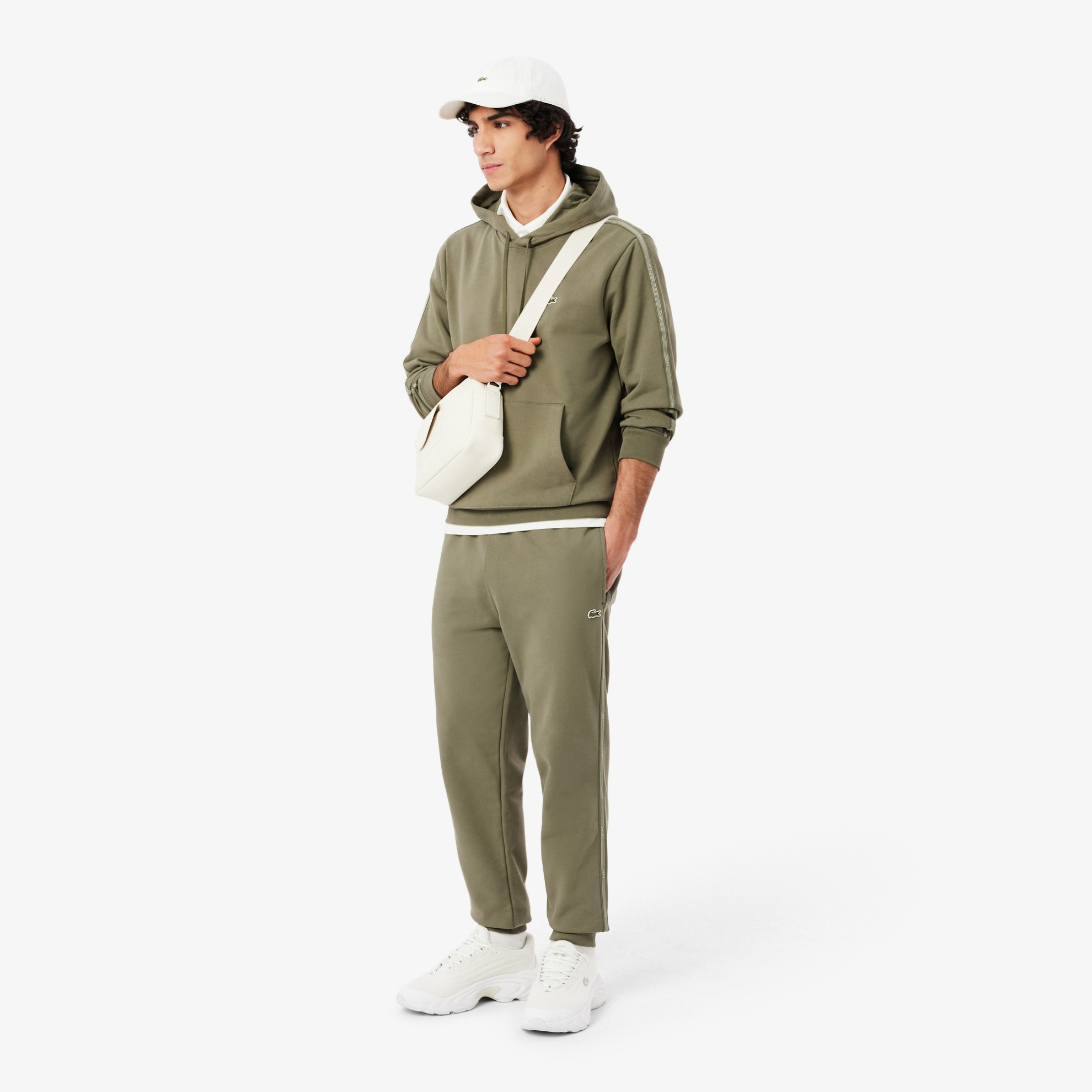 Εικόνα της Ανδρικό Logo Stripe Tracksuit Παντελόνι Φόρμας 
