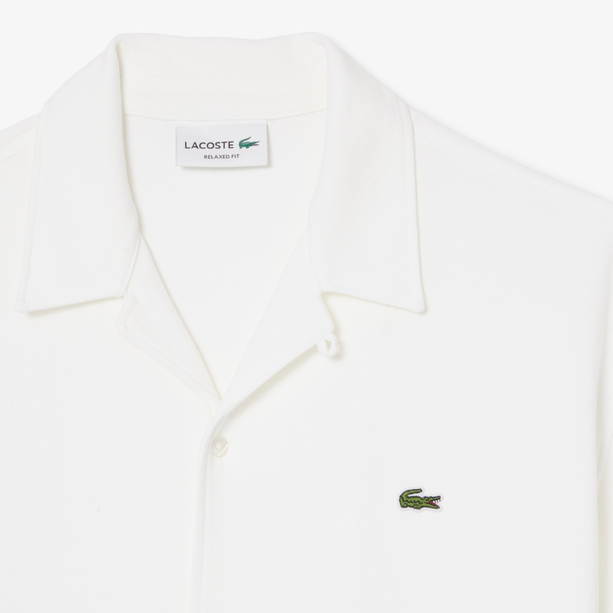 Εικόνα της Ανδρικό Piqué Κοντομάνικο Πουκάμισο Relaxed Fit 