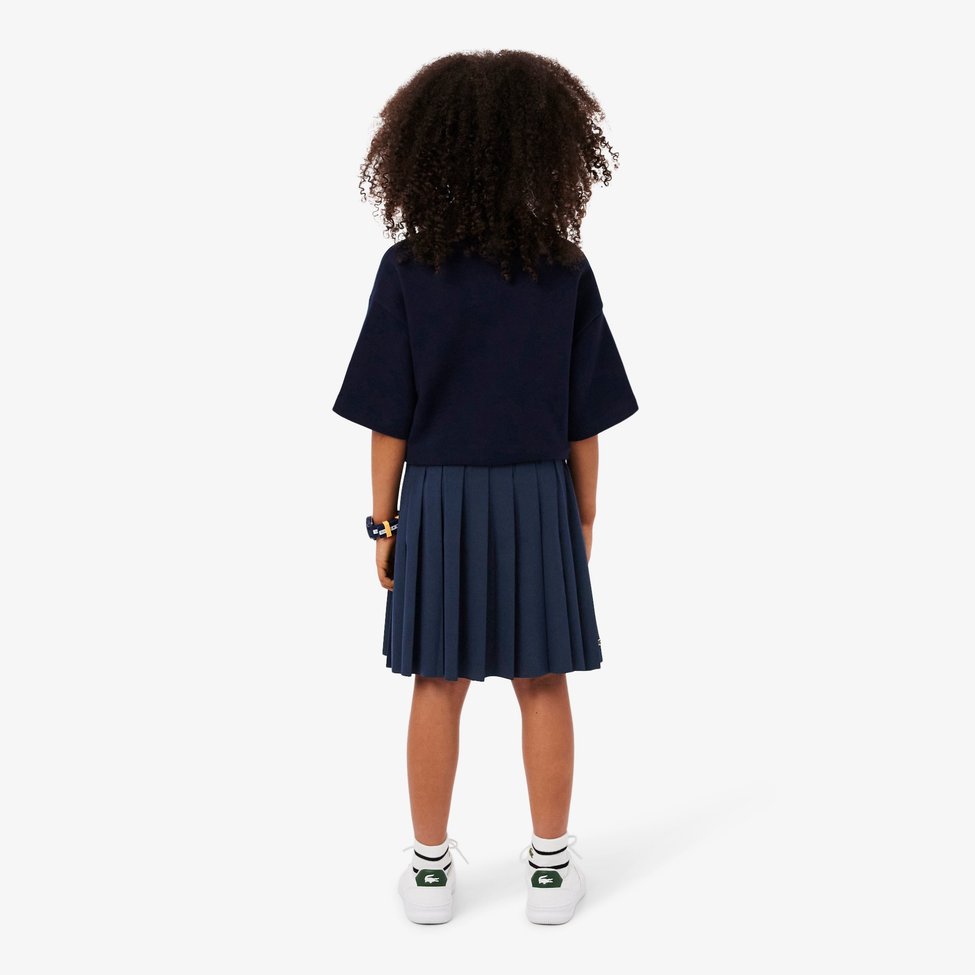 Εικόνα της Παιδική Oxford Cotton Pleated Φούστα