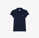 Παιδική Scalloped Collar Piqué Polo Μπλούζα